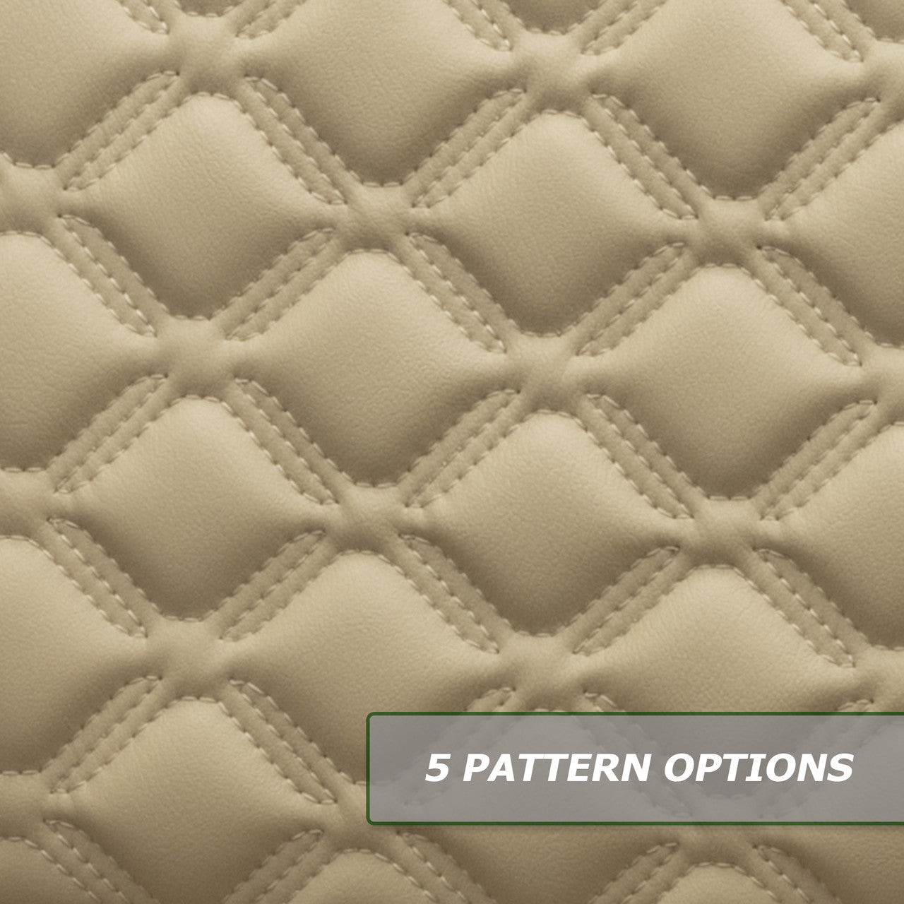 MODZ® FS1 Custom Front Seat - Khaki Base - Choose Pattern and Accent Colors