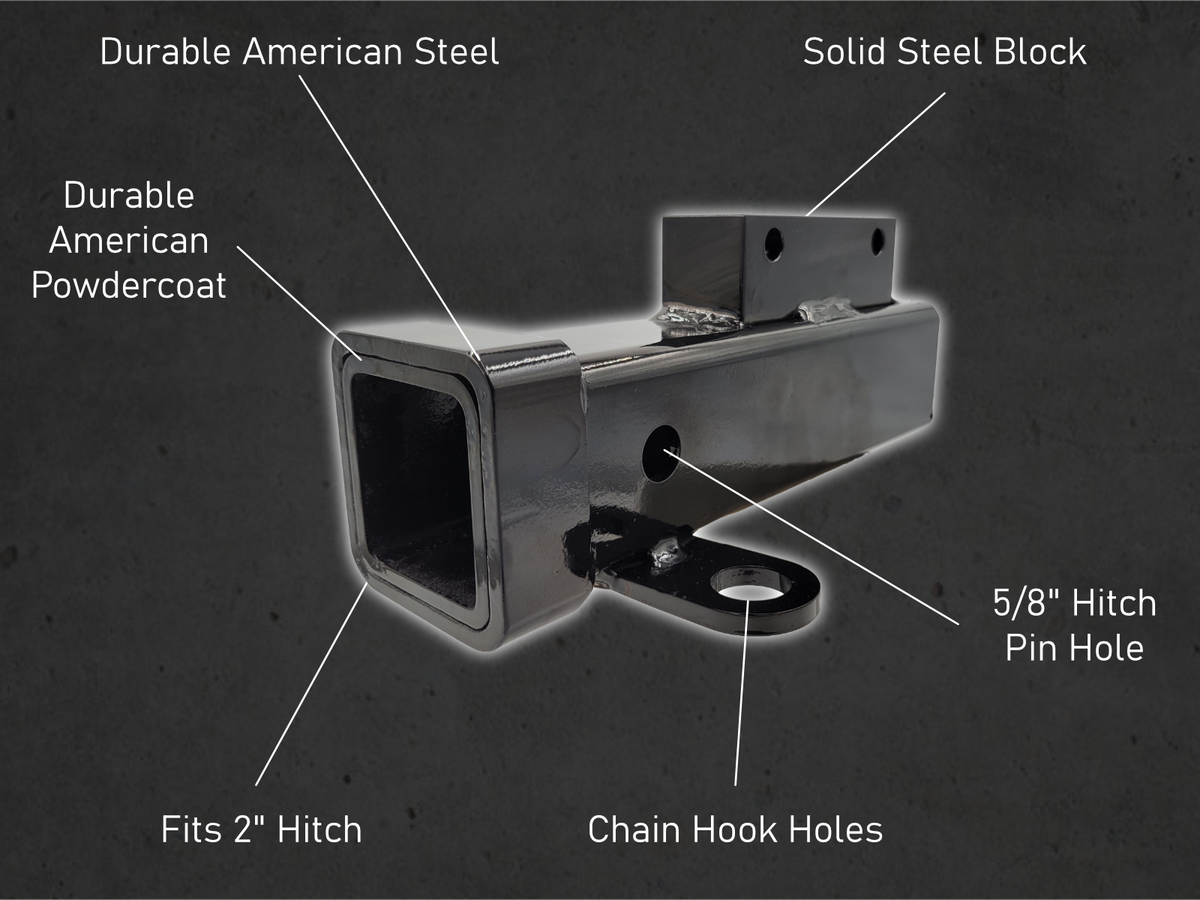 Evolution D5 2+2 & D5 4+2 2" Hitch Receiver