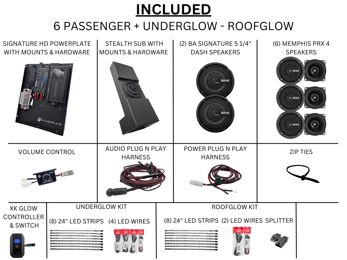 Level 3 - BA Signature 800W - D5 Plus - Plug N Play Audio System