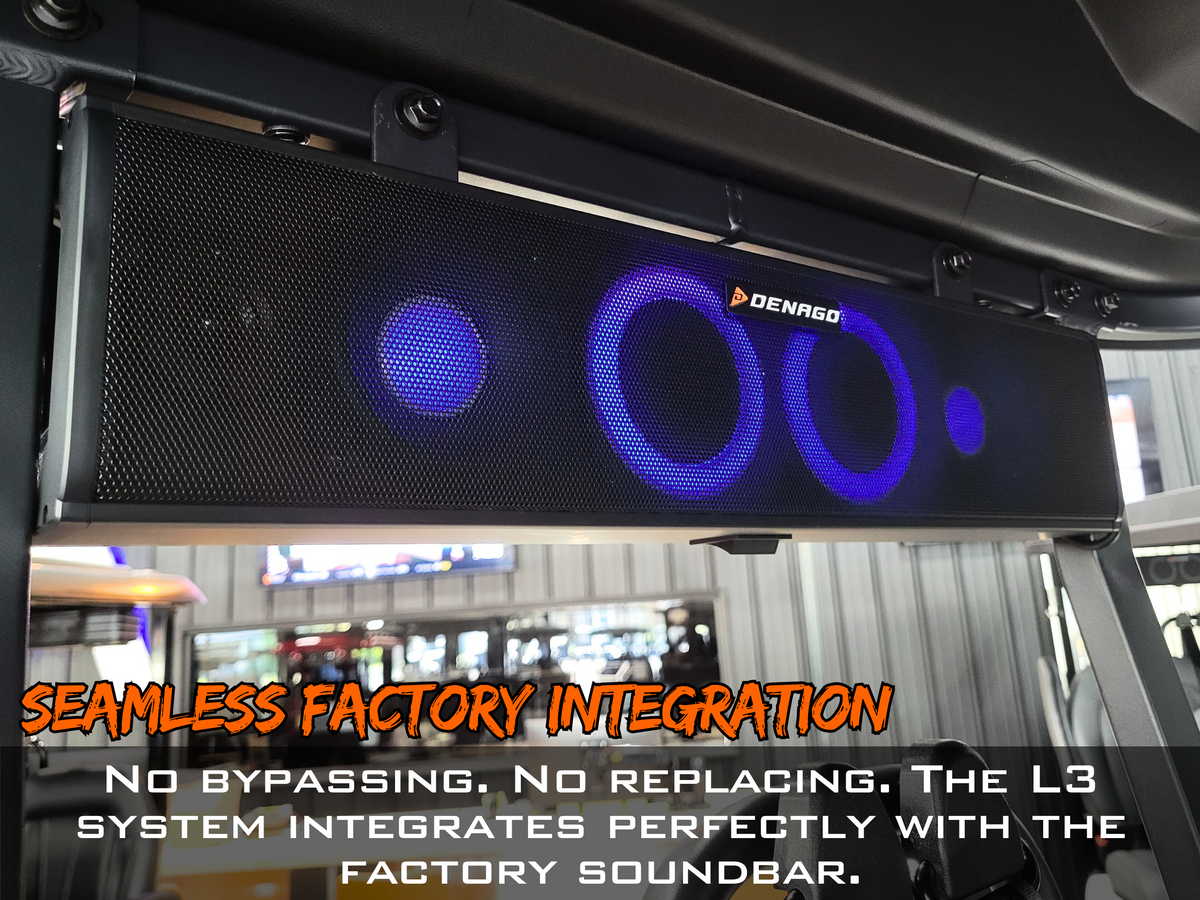 Denago Plug-N-Play 4" Speaker System (Level 1)