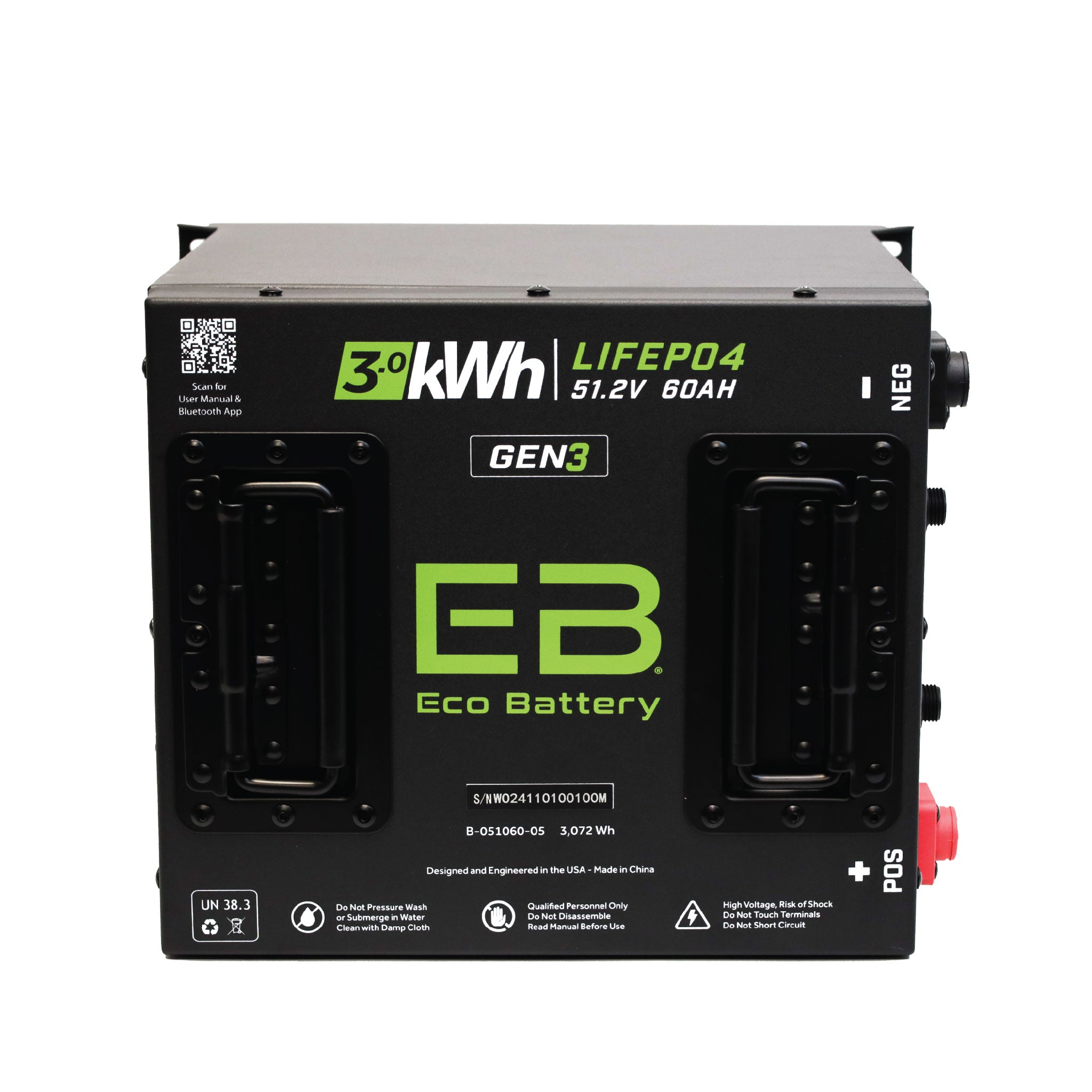 51V 60AH Battery Bundle / Advanced EV EV1 / 2017-21 (Toyota Neos MCU)