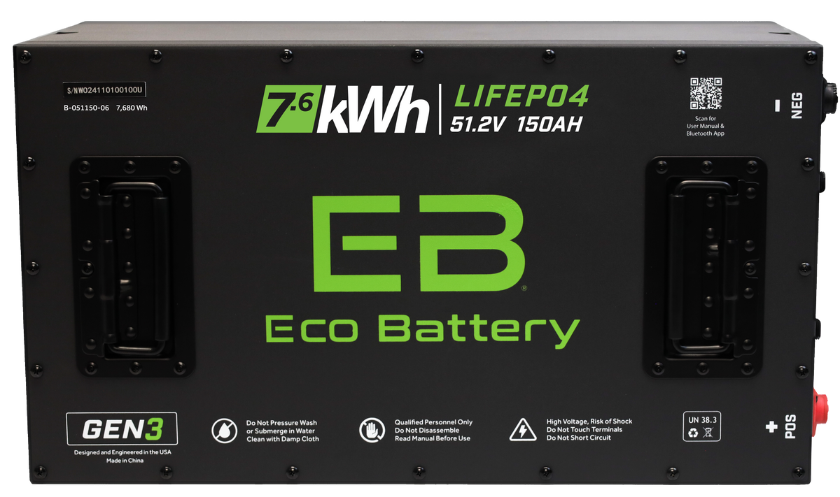51V 150Ah Battery Bundle / Evolution (9-Pin Harness)