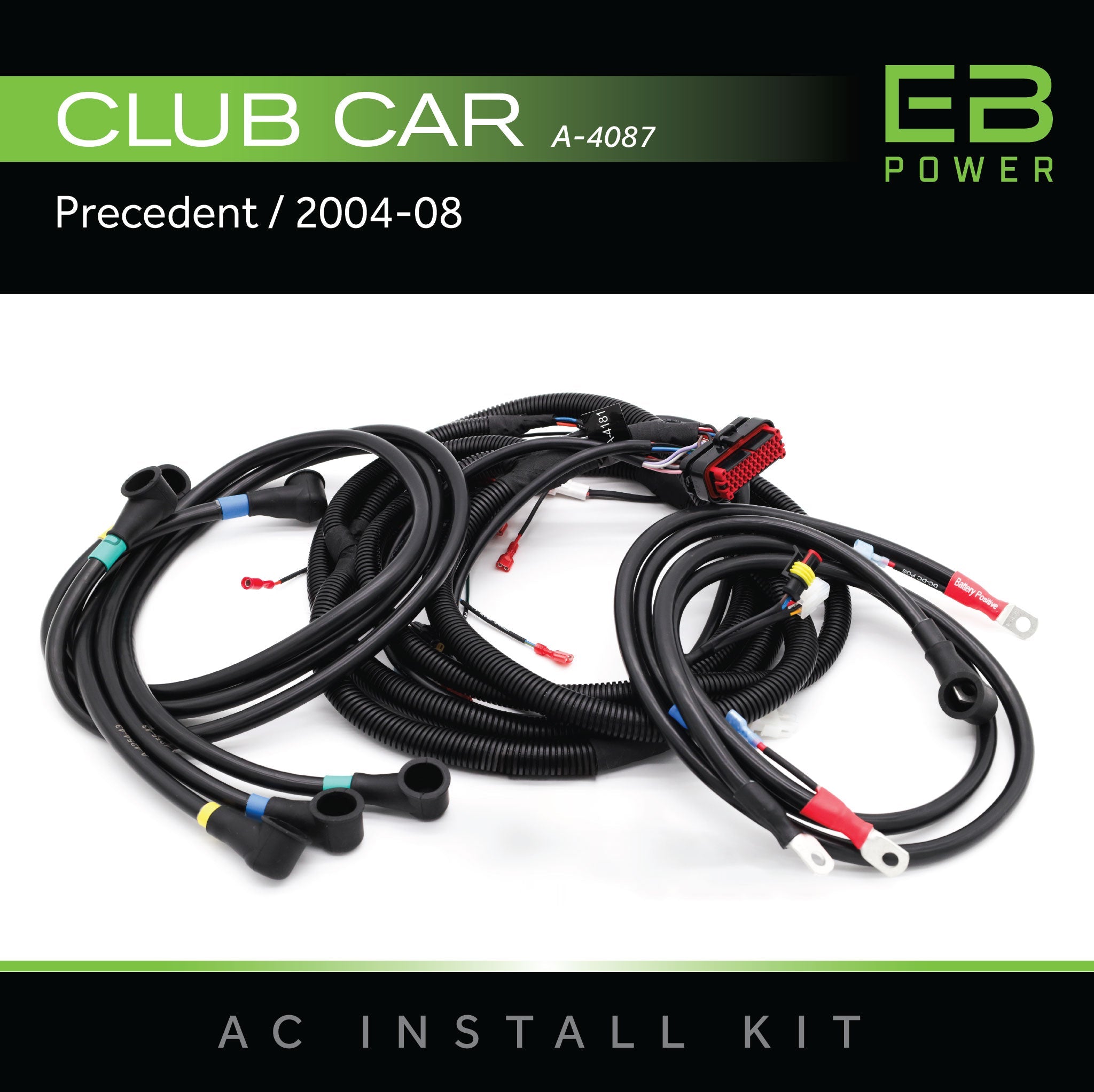 EB Power AC Kit / 450A + 4kW / Club Car Precedent / 2004-08