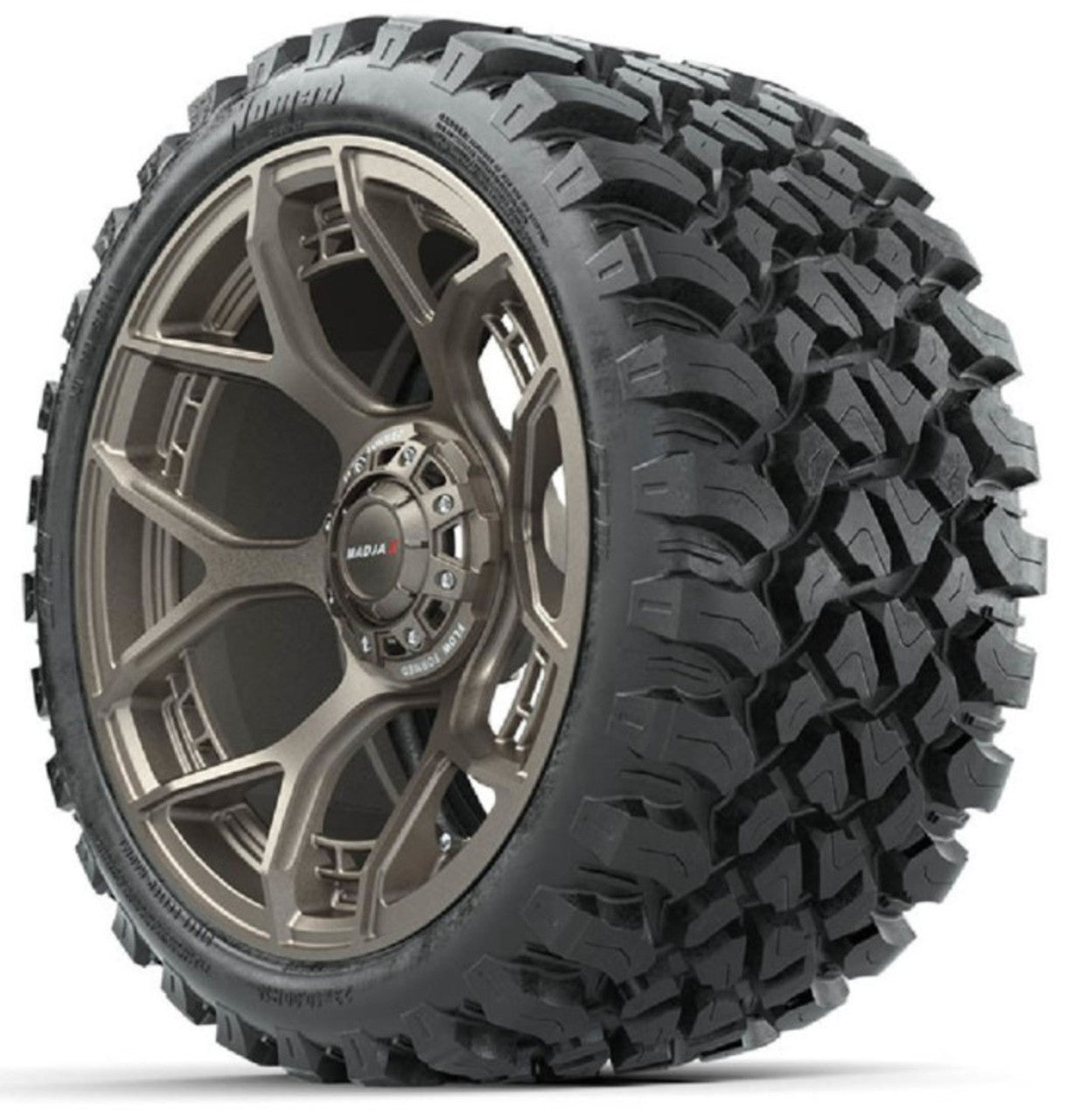 MadJax® 15" Flow Form Evolution Wheel and GTW Nomad Off Road Tires Matte Bronze