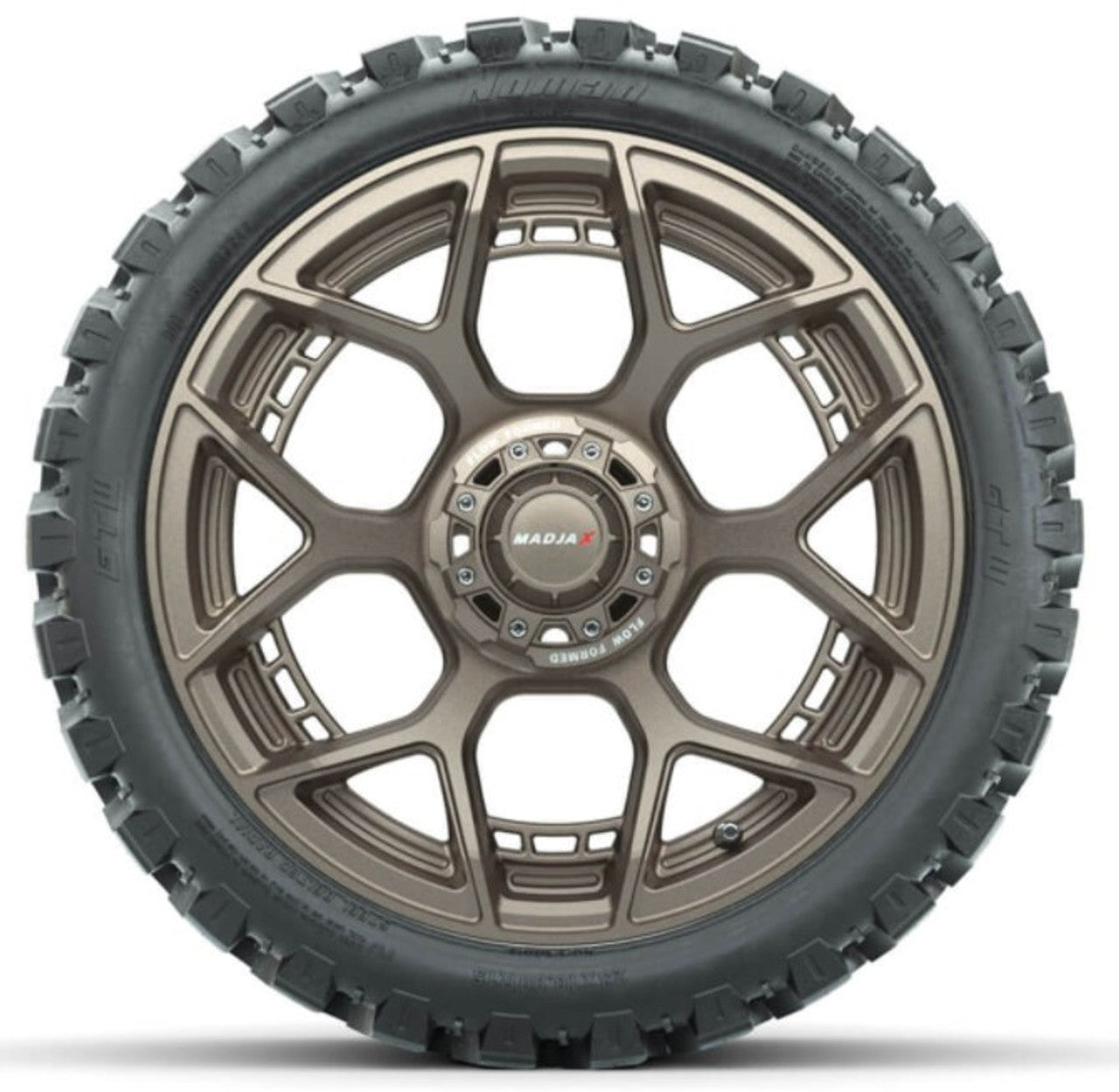 MadJax® 15" Flow Form Evolution Wheel and GTW Nomad Off Road Tires Matte Bronze