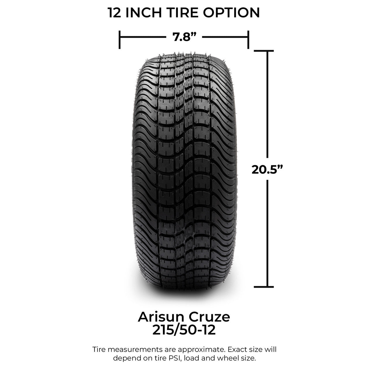 MODZ® 12" Bomber Matte Black - LowPro Tires and Wheels Combo