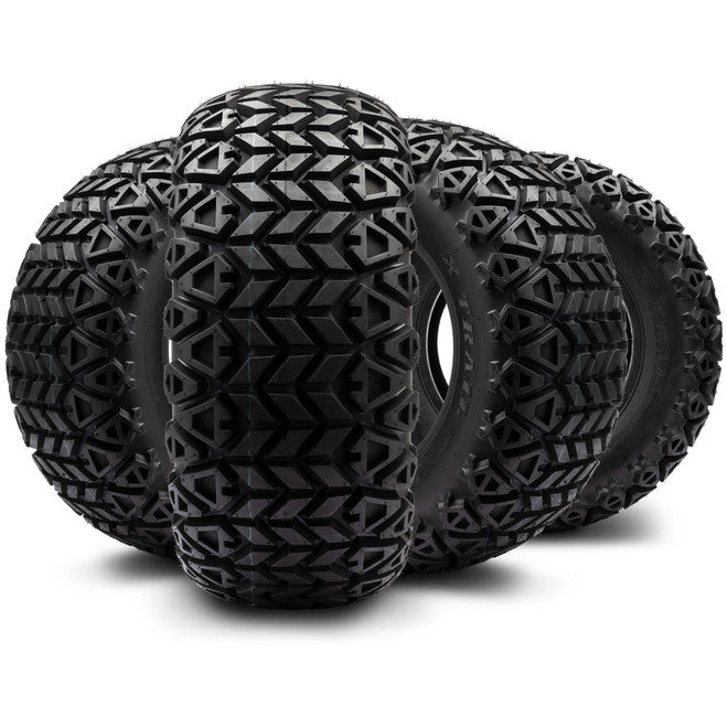 Arisun 23x10.5-12 X-Trail All Terrain Golf Cart Tires Set of 4