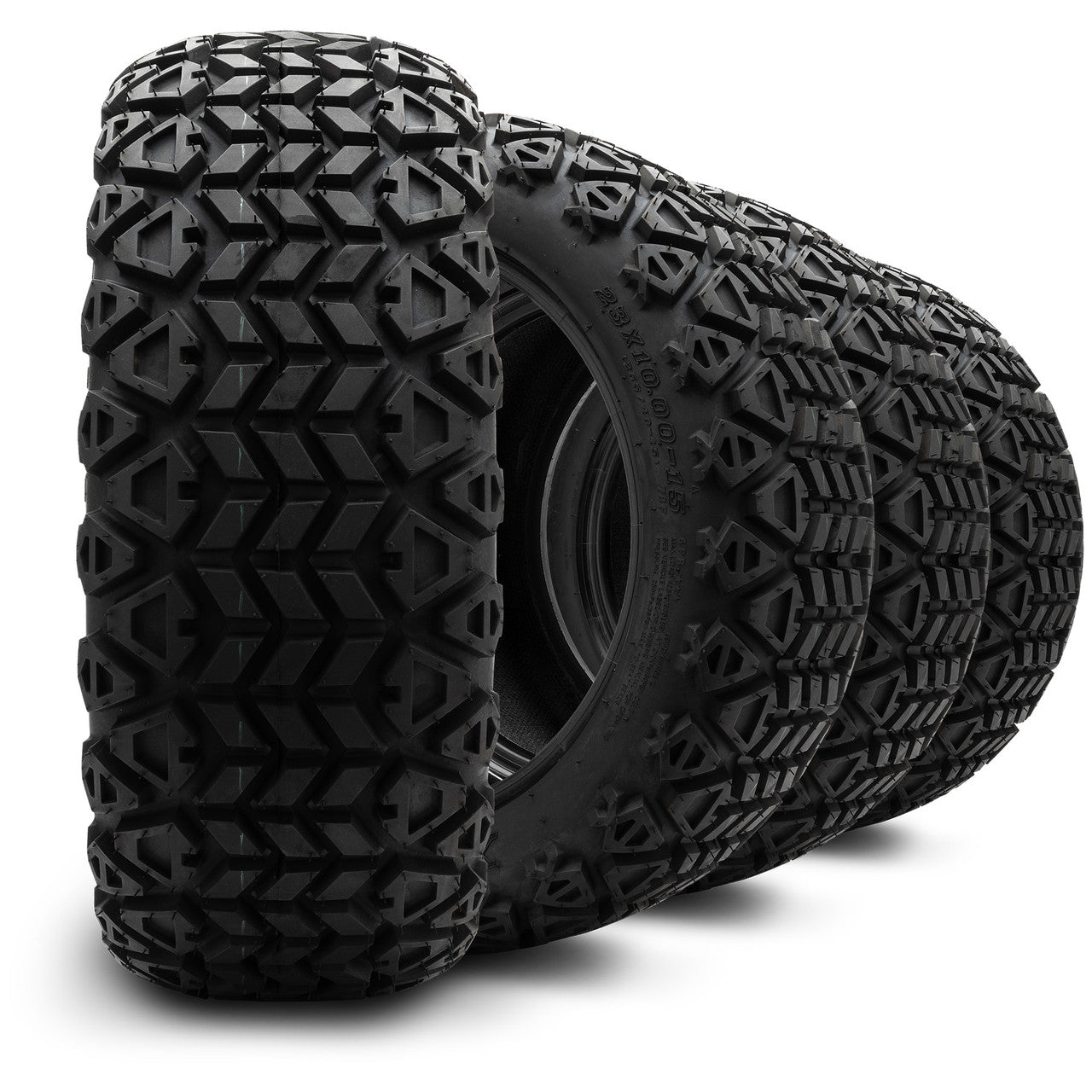 Arisun 23x10-15 X-Trail All Terrain Golf Cart Tires Set of 4