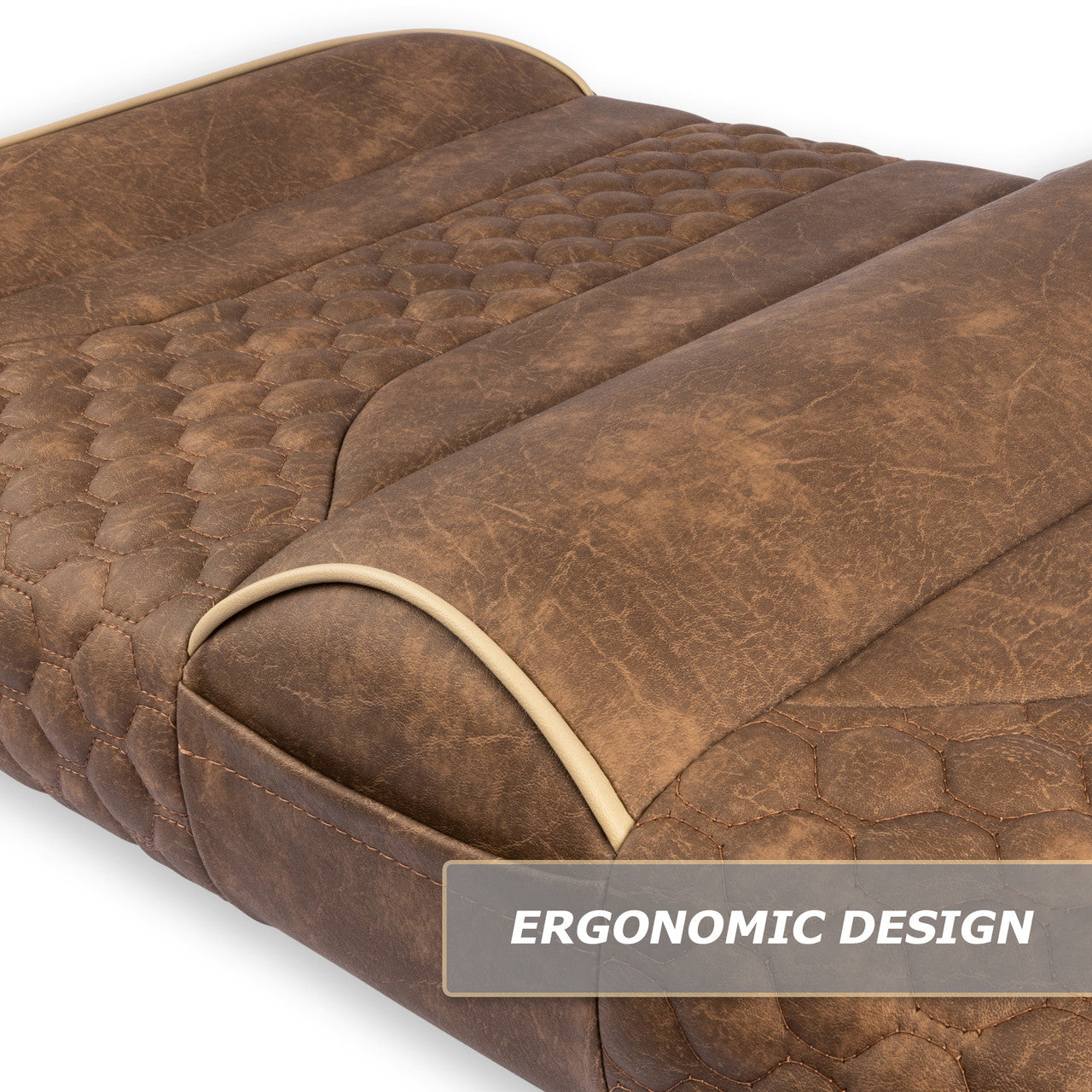 MODZ® FS2 Custom Front Seat - Brown Base - Choose Pattern and Accent Colors