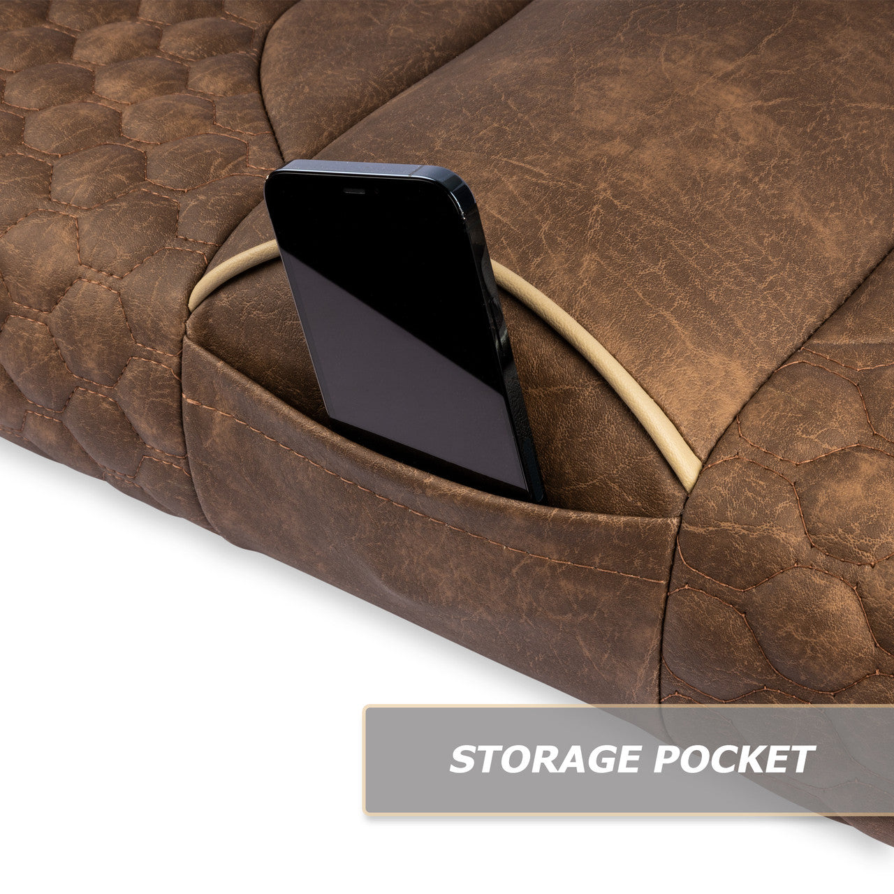 MODZ® FS2 Custom Front Seat - Brown Base - Choose Pattern and Accent Colors