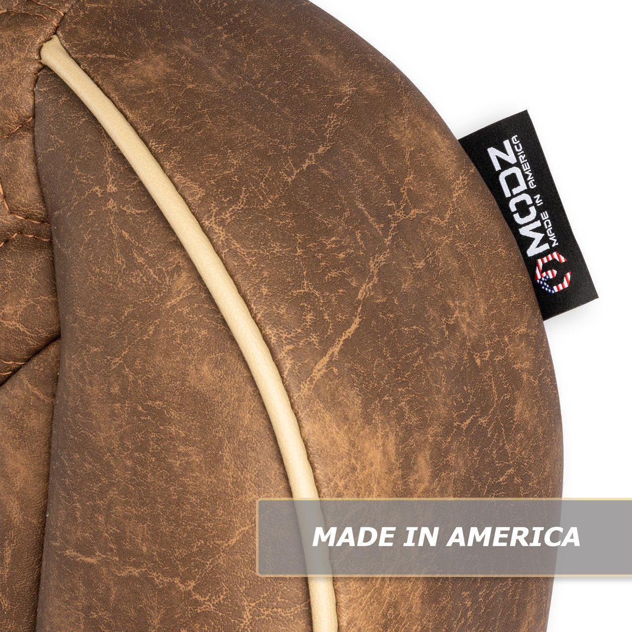 MODZ® FS2 Custom Front Seat - Brown Base - Choose Pattern and Accent Colors