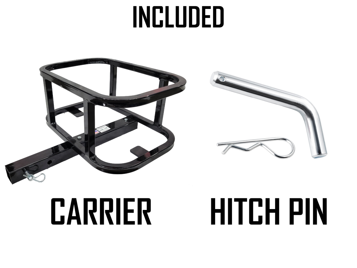 Golf Cart Hitch Mount Cooler Carrier