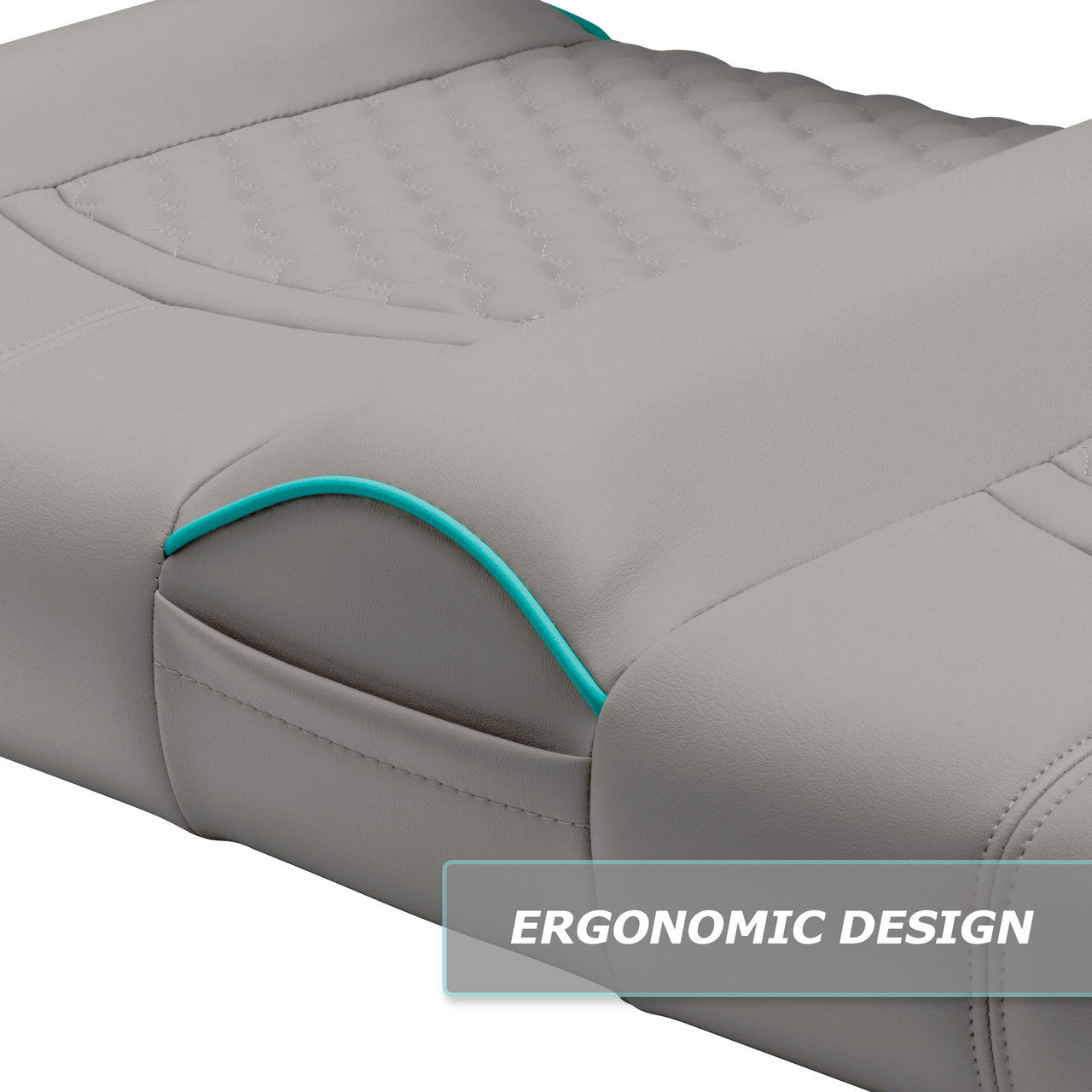 MODZ® FS1 Custom Front Seat - Gray Base - Choose Pattern and Accent Colors