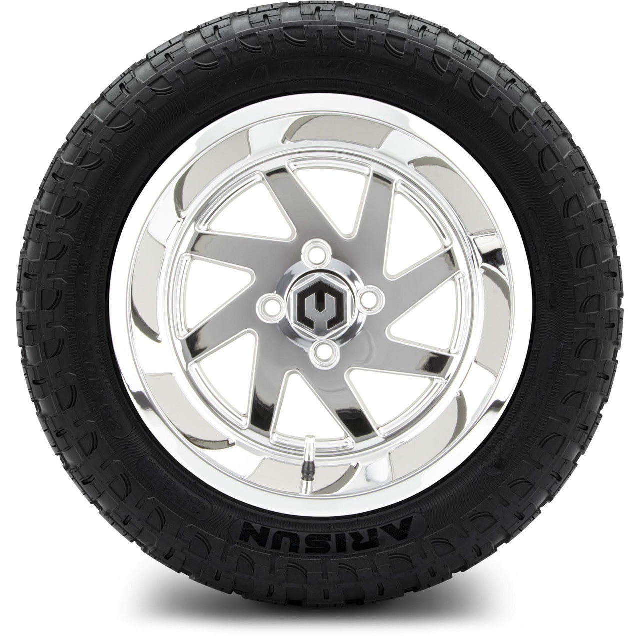 MODZ® 14" Fury Chrome - Lifted Tires and Wheels Combo