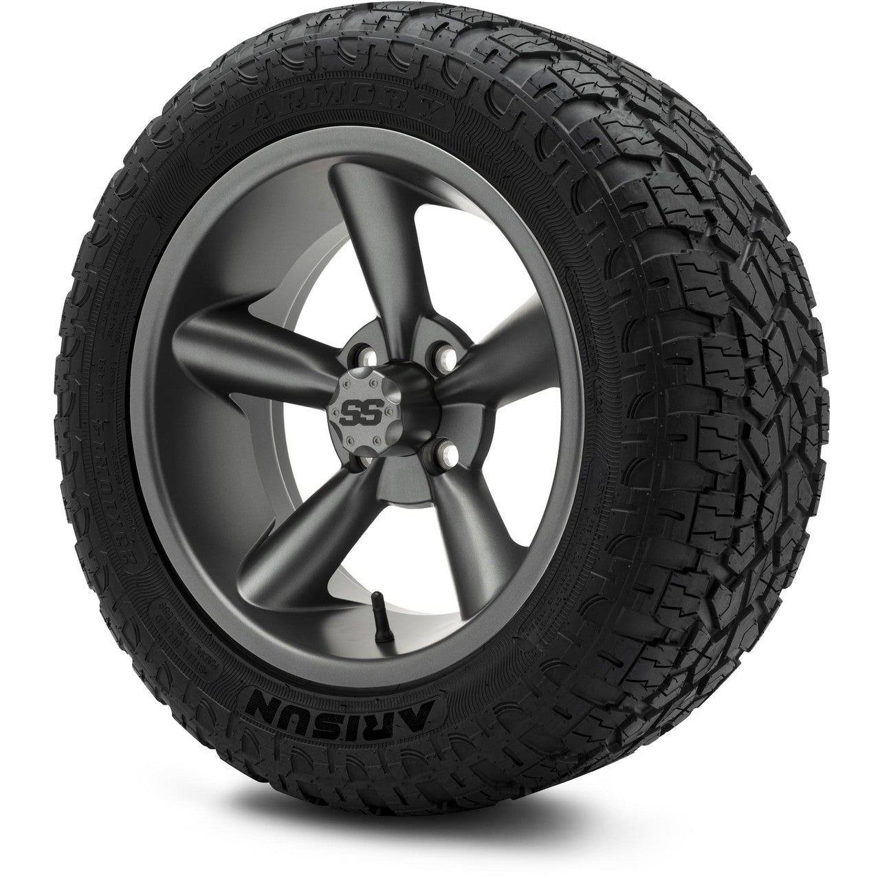 MODZ® 14" Godfather Gunmetal - Lifted Tires and Wheels Combo
