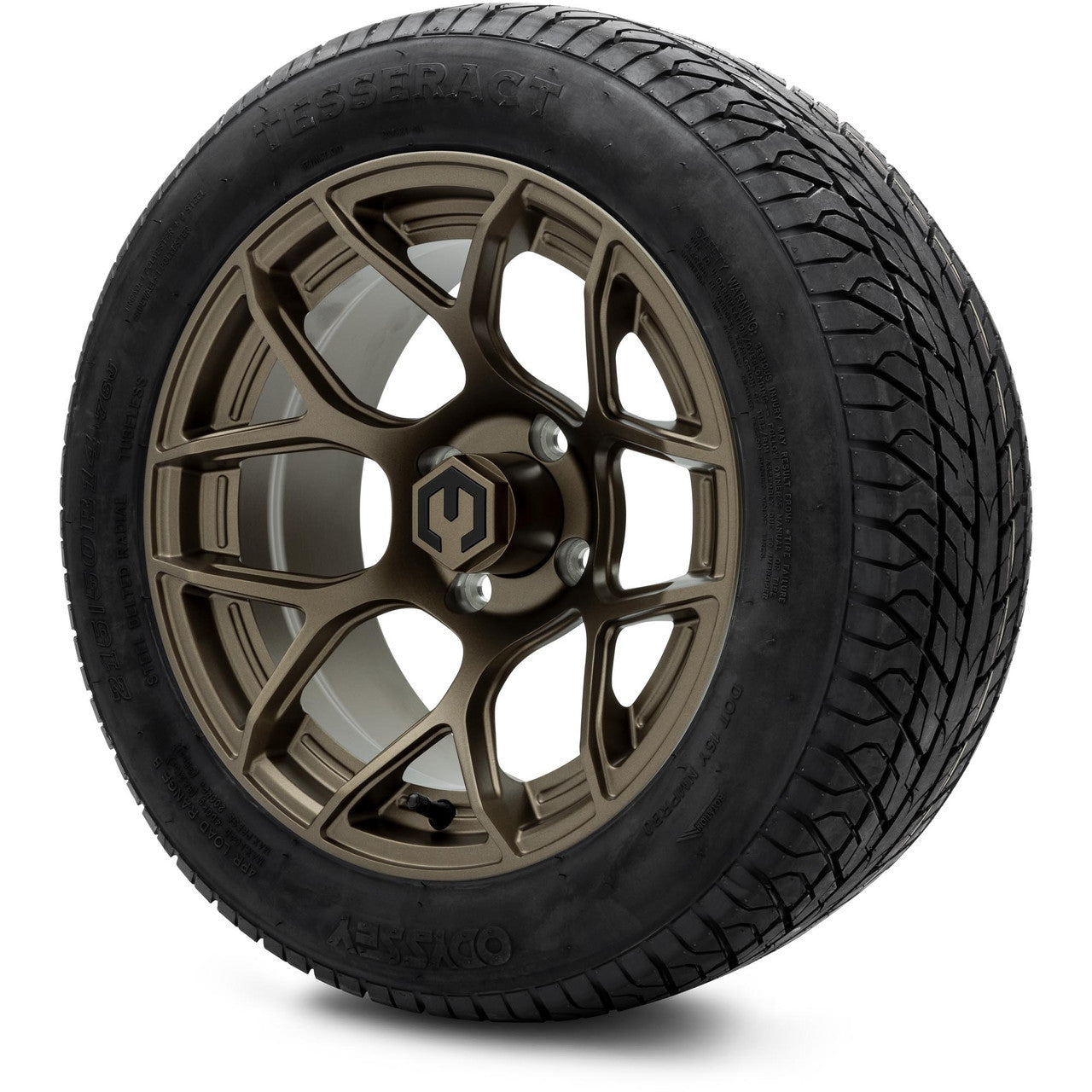 MODZ® 14" Renegade Matte Bronze - Lifted Tires and Wheels Combo