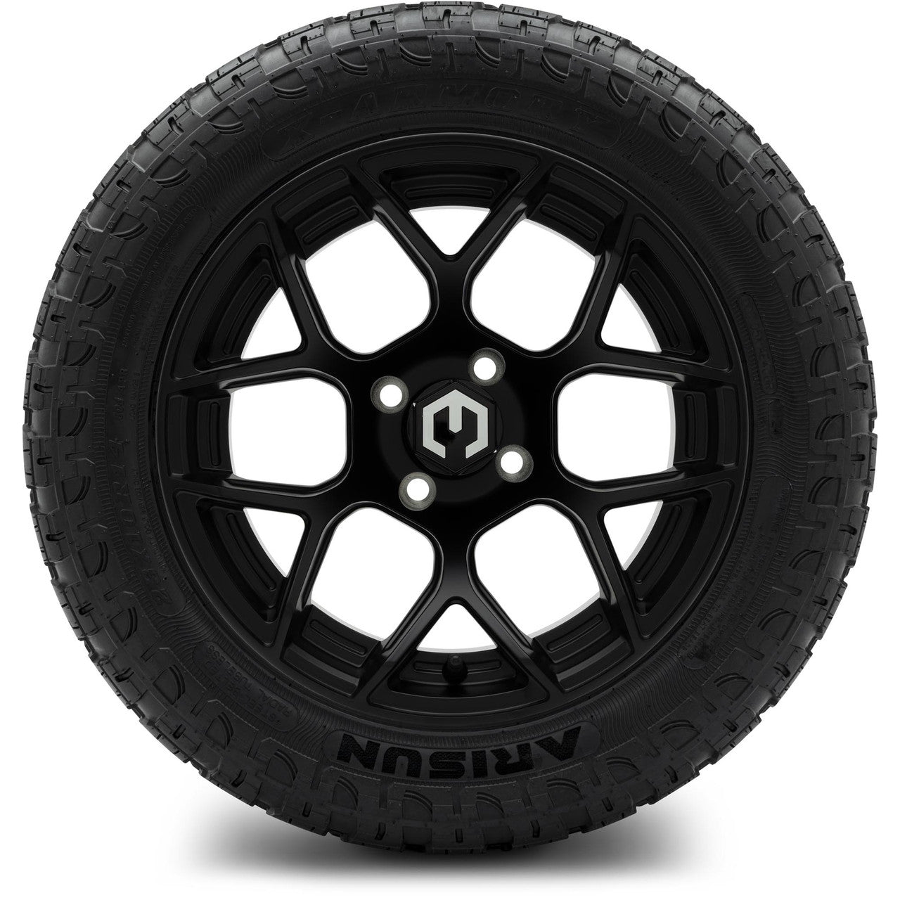 MODZ® 14" Renegade Matte Black - Lifted Tires and Wheels Combo