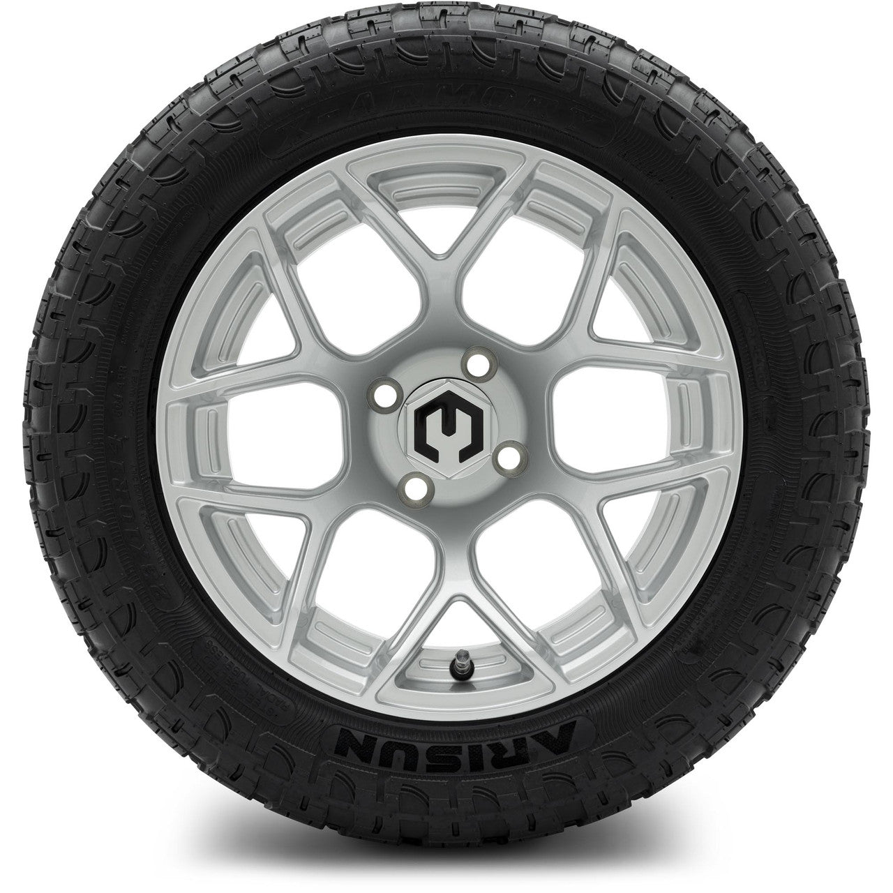 MODZ® 14" Renegade Silver - Lifted Tires and Wheels Combo
