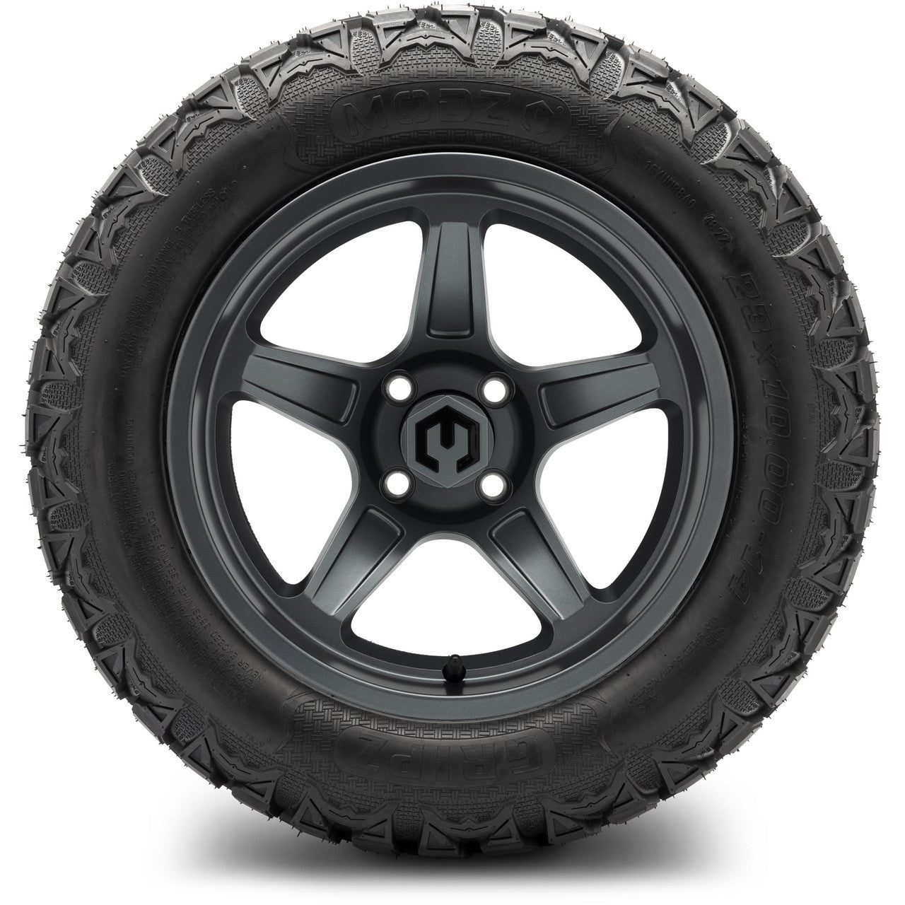 MODZ® 14" Drift Gunmetal - Lifted Tires and Wheels Combo