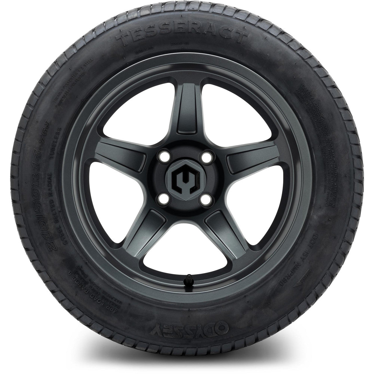 MODZ® 14" Drift Gunmetal - Lifted Tires and Wheels Combo