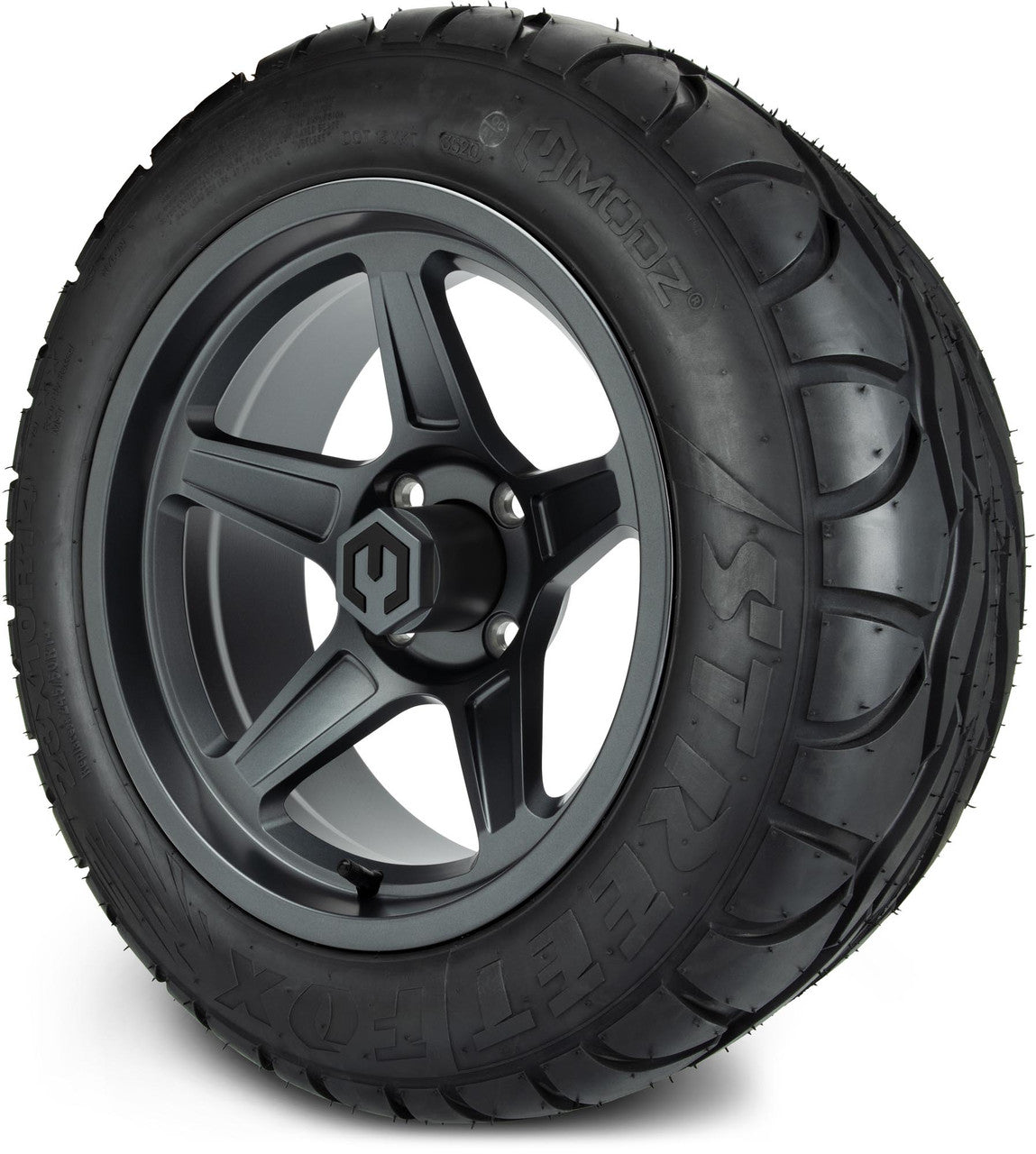 MODZ® 14" Drift Gunmetal - Lifted Tires and Wheels Combo