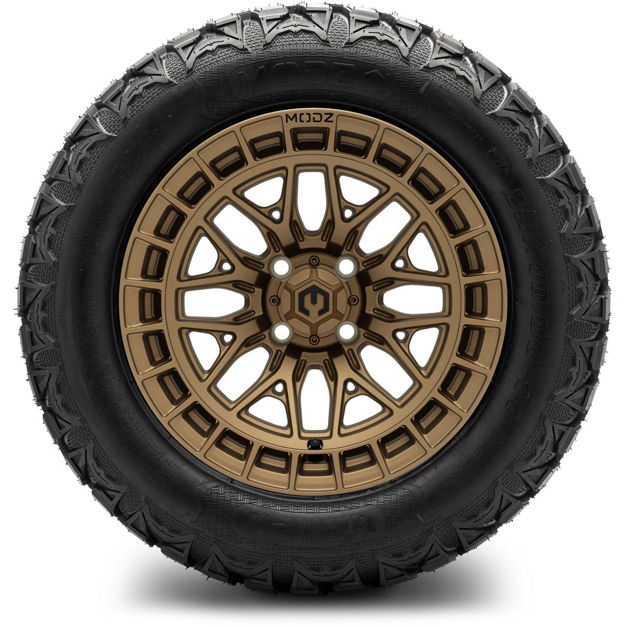MODZ® 14" Torrent Matte Bronze - Lifted Tires and Wheels Combo