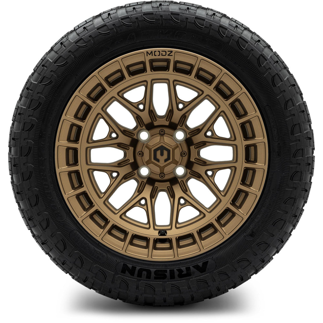 MODZ® 14" Torrent Matte Bronze - Lifted Tires and Wheels Combo