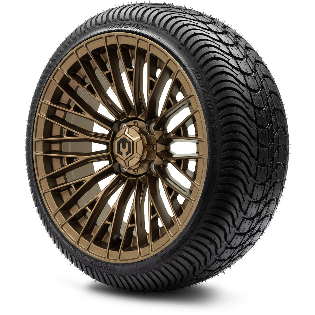 MODZ® 14" Reaper Bronze - Low Profile Tires and Wheels Combo