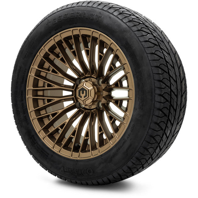 MODZ® 14" Reaper Bronze - Low Profile Tires and Wheels Combo