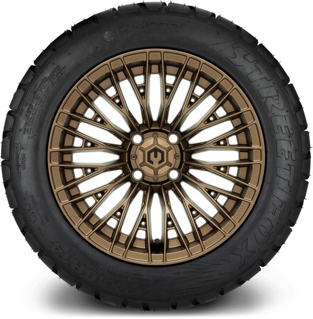 MODZ® 14" Reaper Bronze - Low Profile Tires and Wheels Combo