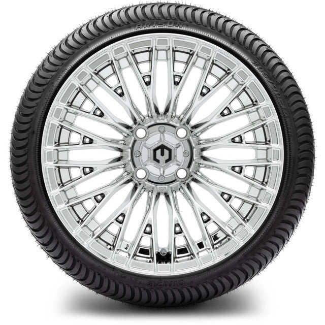 MODZ® 14" Reaper Chrome - Low Profile Tires and Wheels Combo