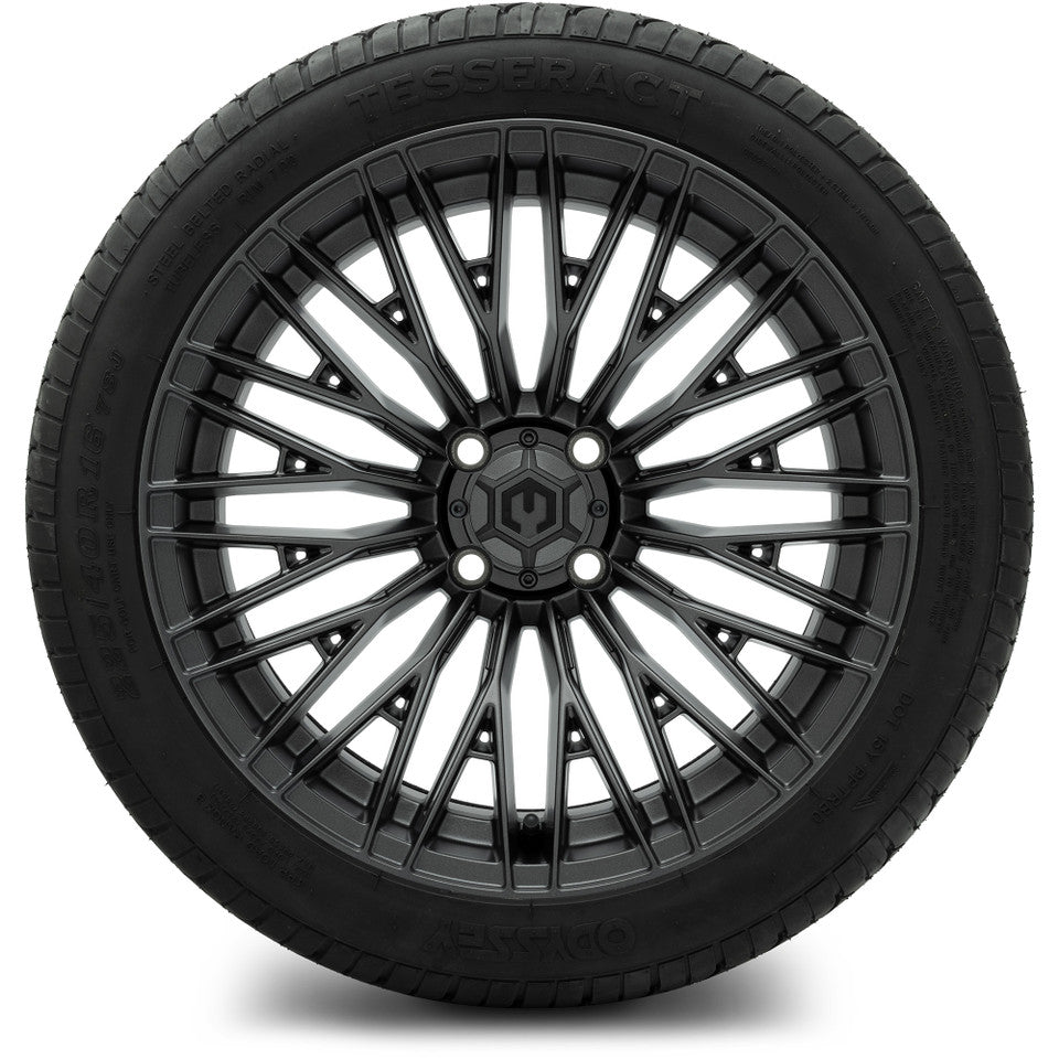 MODZ® 16" Reaper Titanium Gunmetal - Low Profile Tires and Wheels Combo