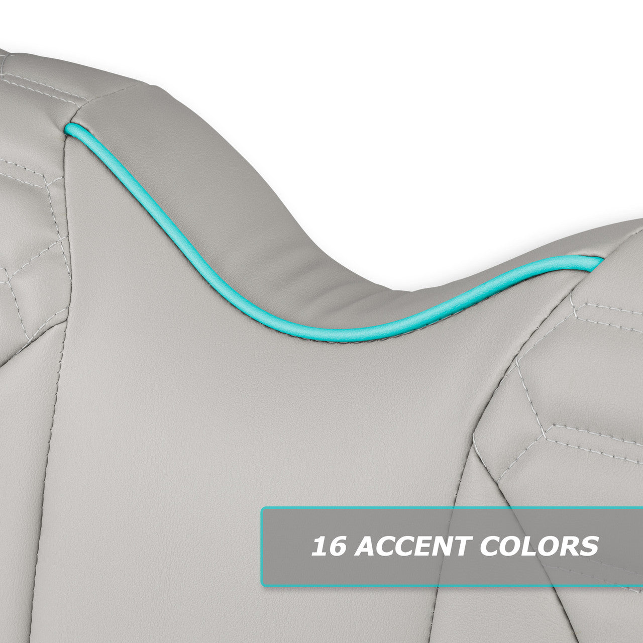 MODZ® FS2 Custom Front Seat - Gray Base - Choose Pattern and Accent Colors