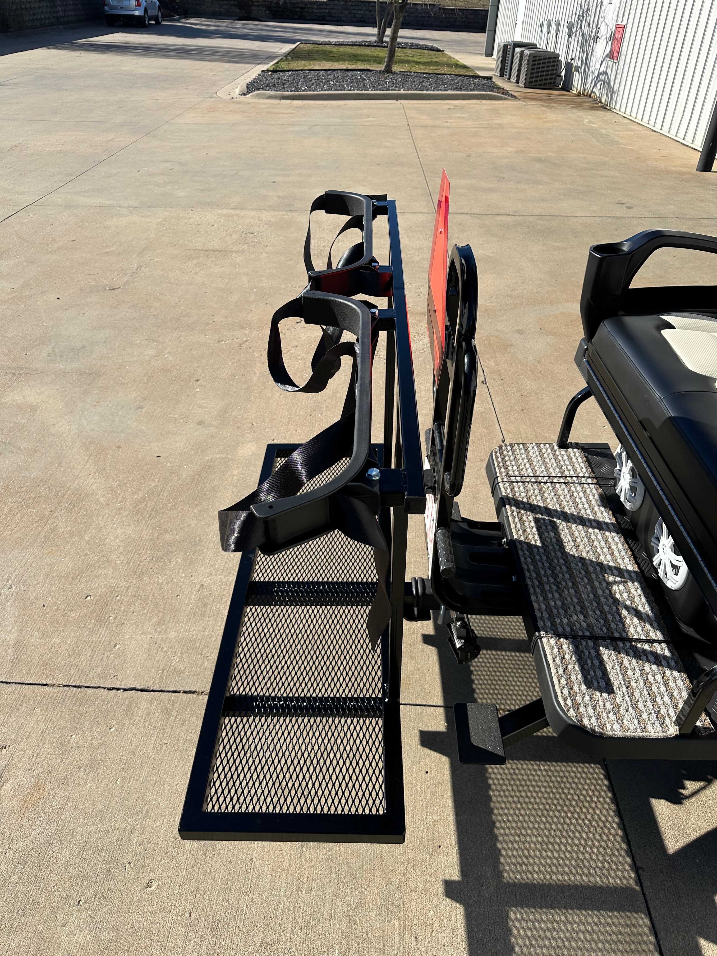 Golf Cart 4 Golf Bag Holder Hitch Insert HEAVY DUTY