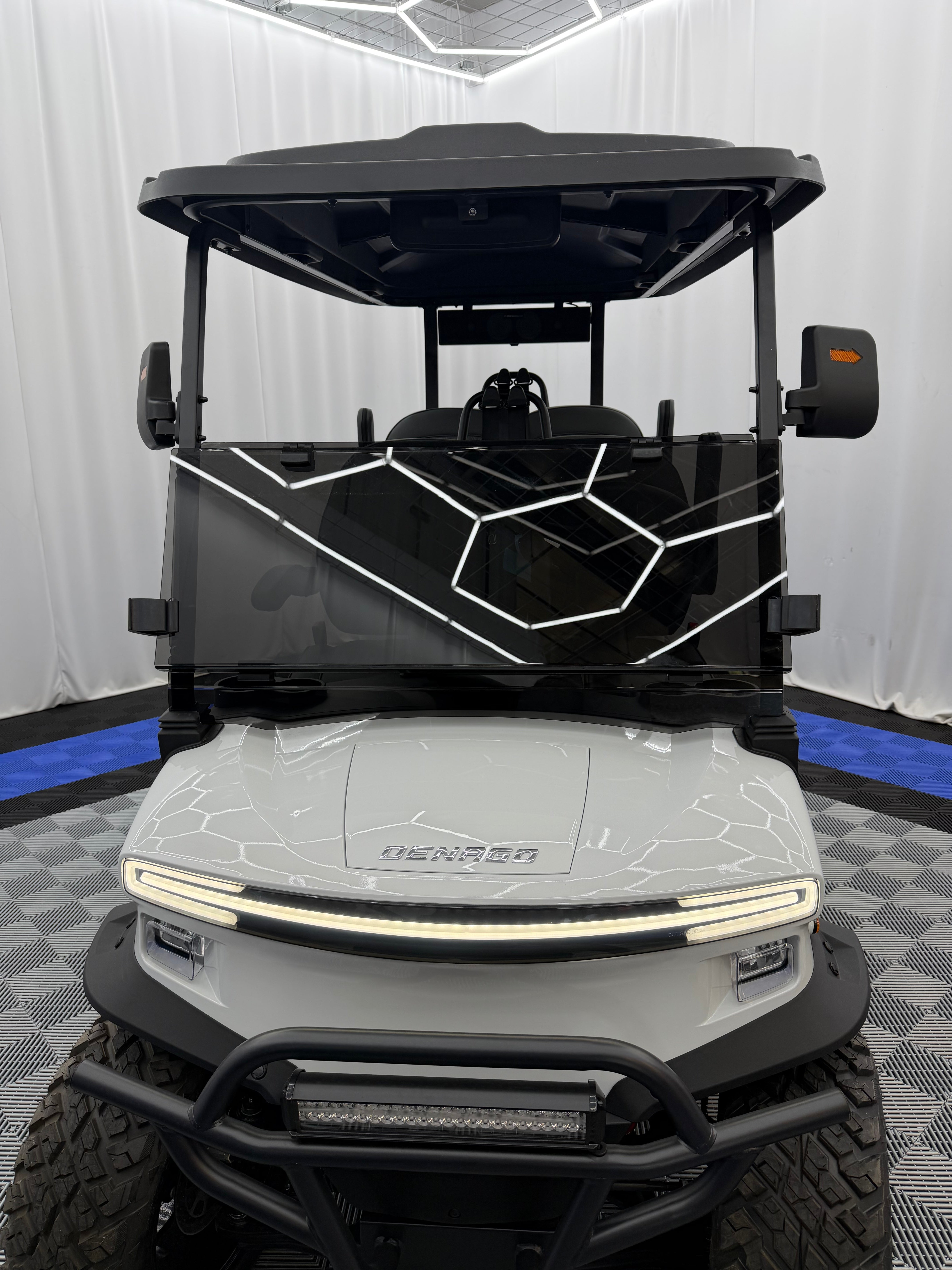 DENAGO EV Tinted Windshield (HEAVY DUTY) - Dark Tint