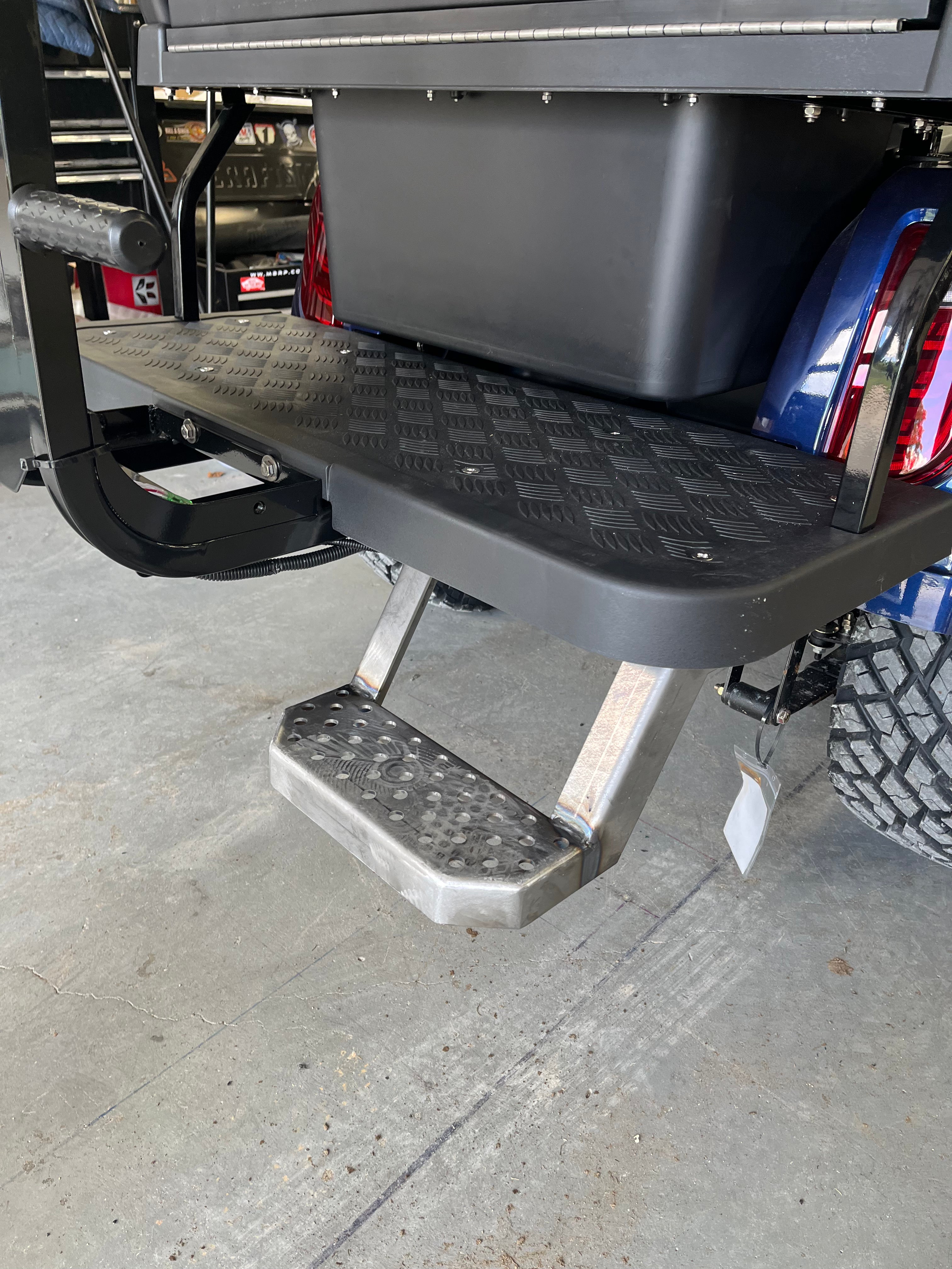 Evolution EV Golf Cart Rear Seat Step Kit FITS: D5 2+2, Classic, Forester Models