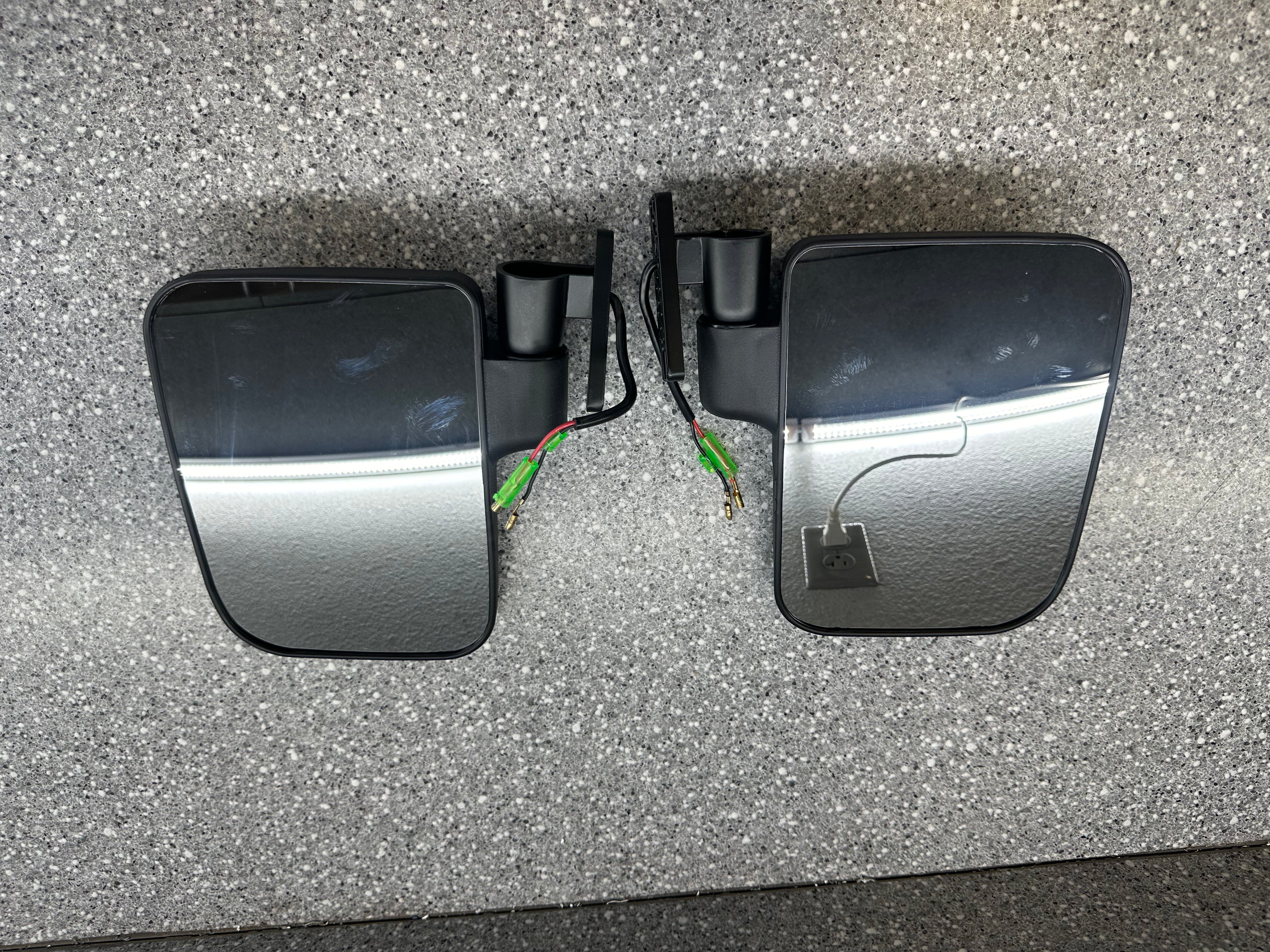 Evolution EV D5 Side Mirrors Folding