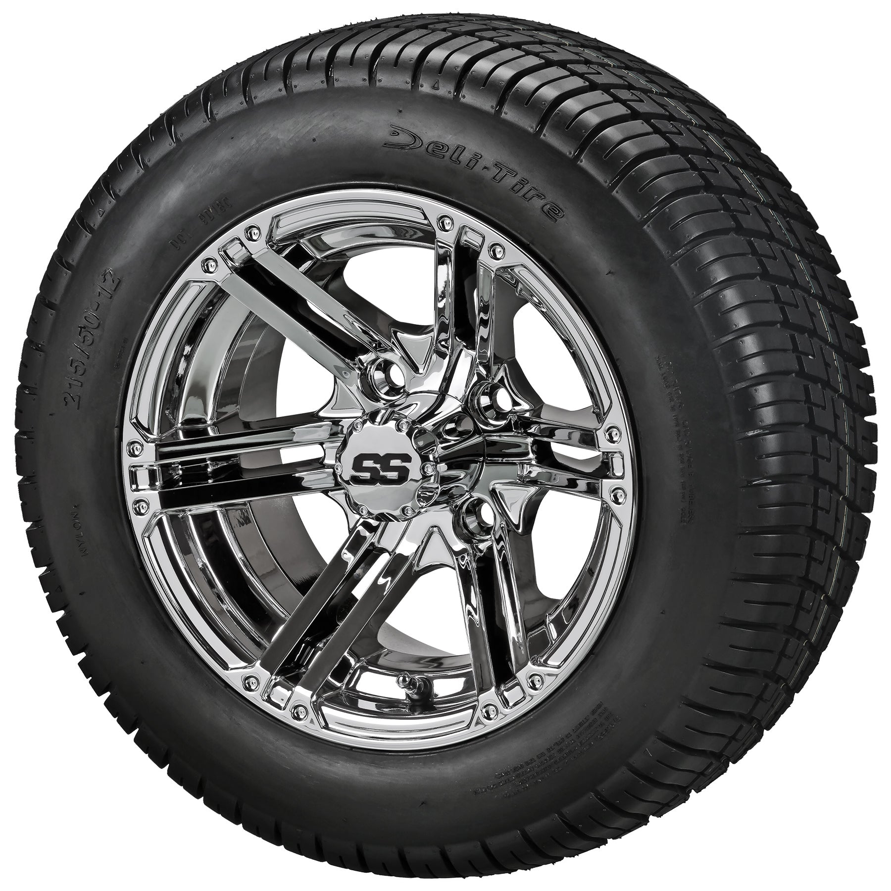 LSI 12' Yukon Mirror Wheel and Low Profile Tire Combo