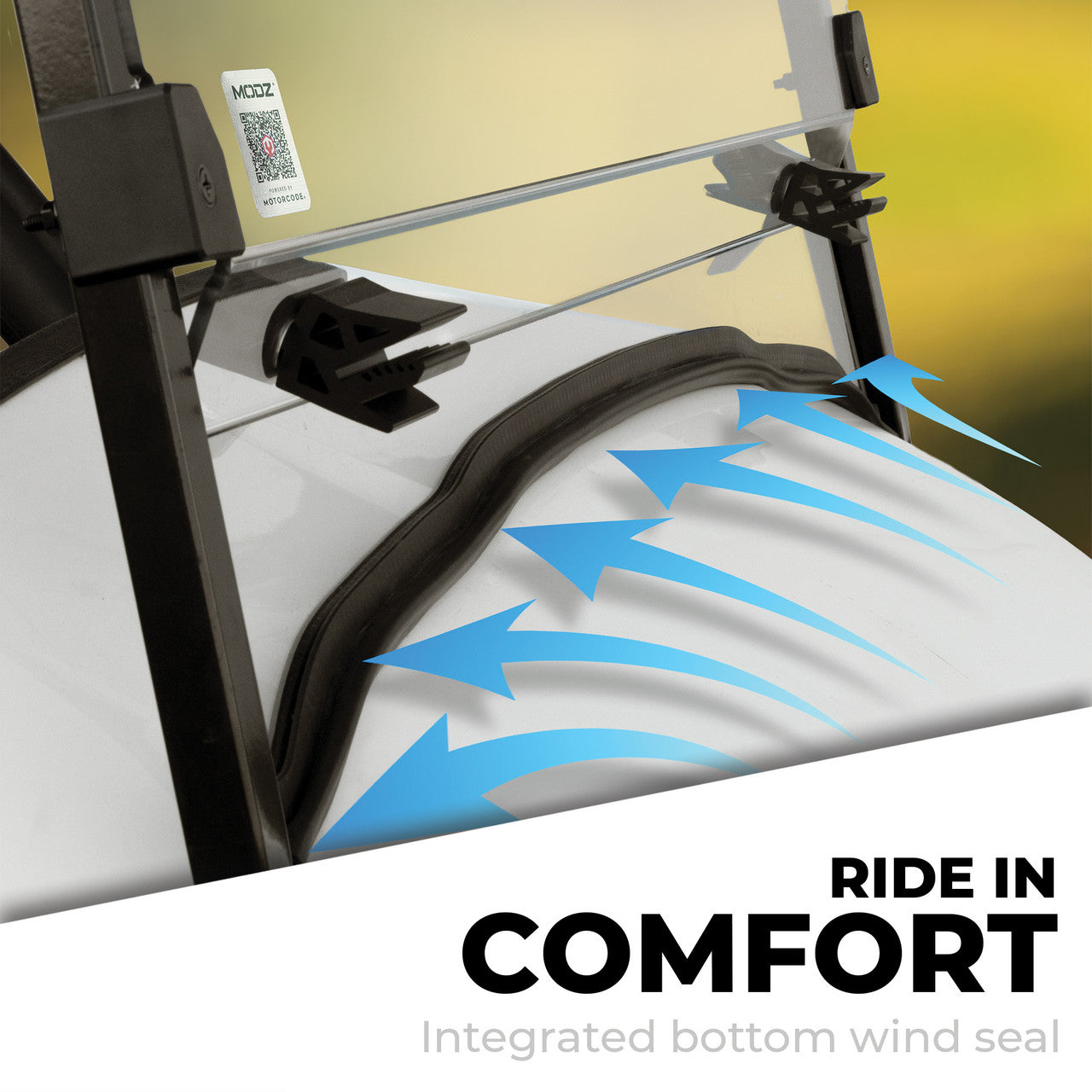 MODZ® Windshield for Club Car