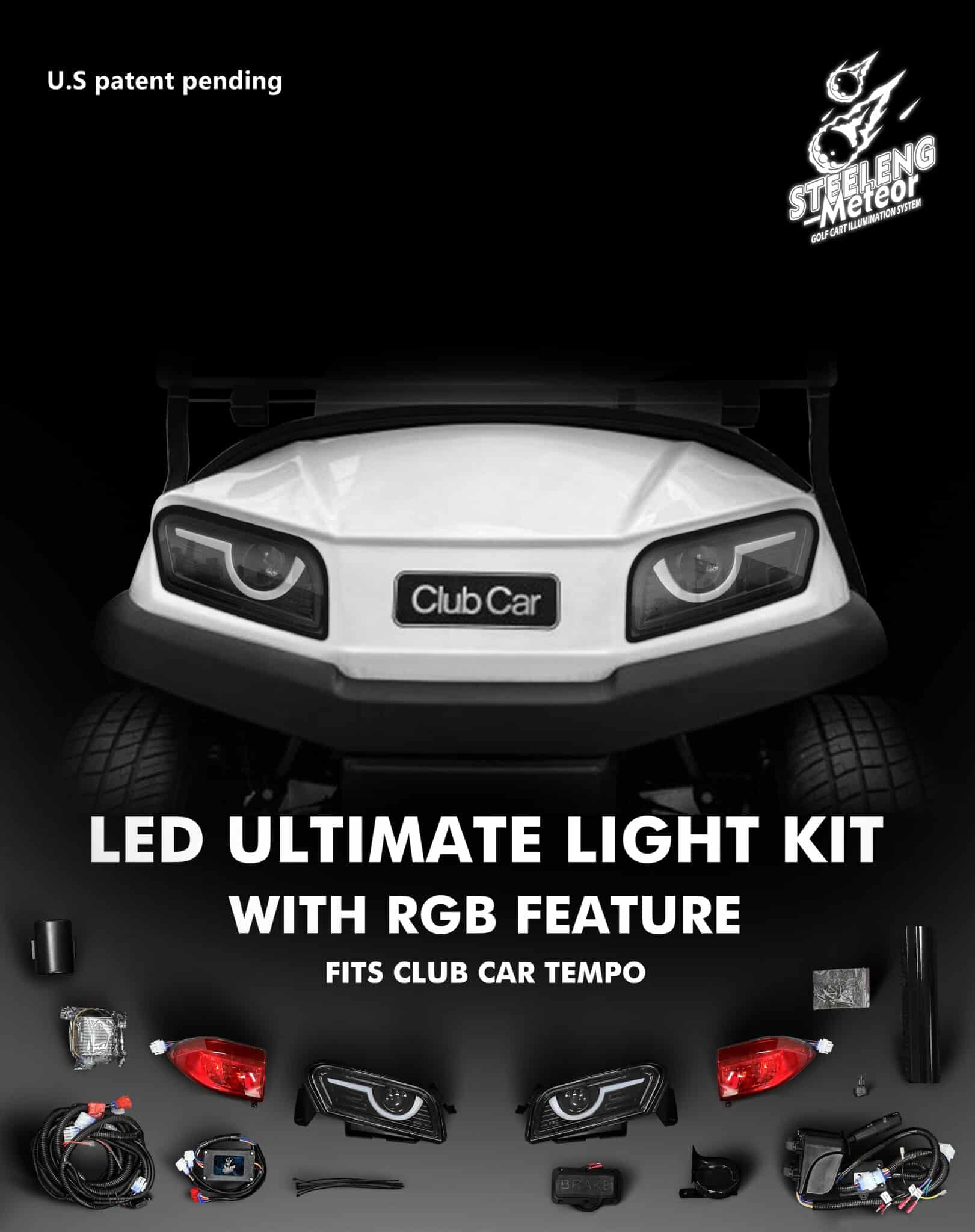 STEELENG Meteor LED ULTIMATE Light Kit for Club Car Tempo (12 Volt) LITP03 –