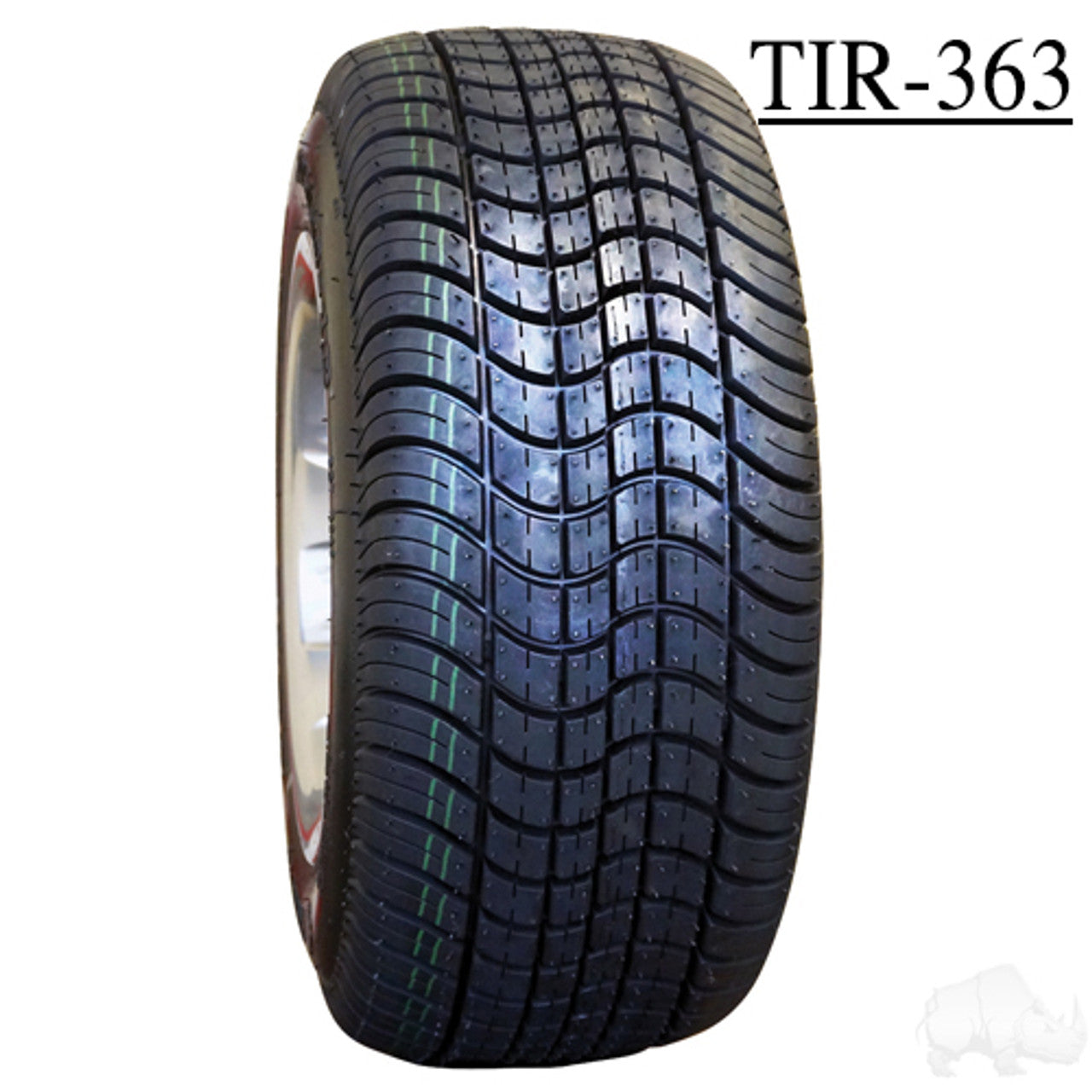 ITP 14" Hurricane, Matte Black 2:5 Wheels with Low Profile Tire Options Combo