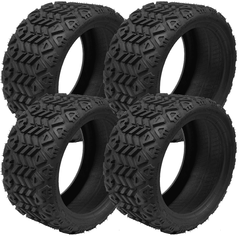 BNDL-TR1208 – STEELENG 18"x8.5"-12" All-Terrain Tire DOT approved (SET OF 4)