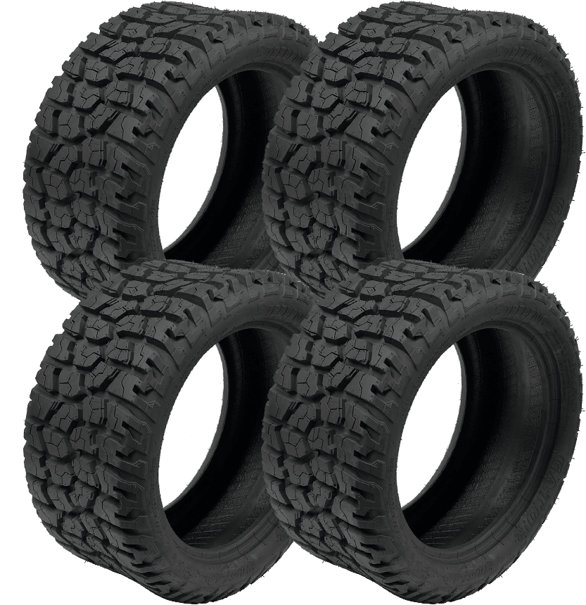 BNDL-TR1210 – STEELENG 215/40-12 GATOR Low Profile Tire DOT approved (SET OF 4)