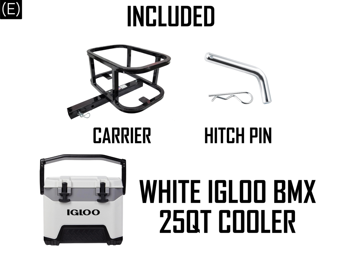 Golf Cart Hitch Mount Cooler Carrier