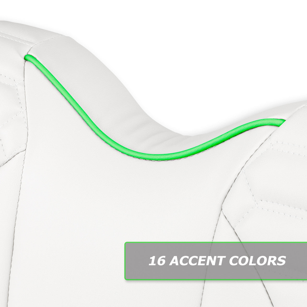 MODZ® FS2 Custom Front Seat - White Base - Choose Pattern and Accent Colors