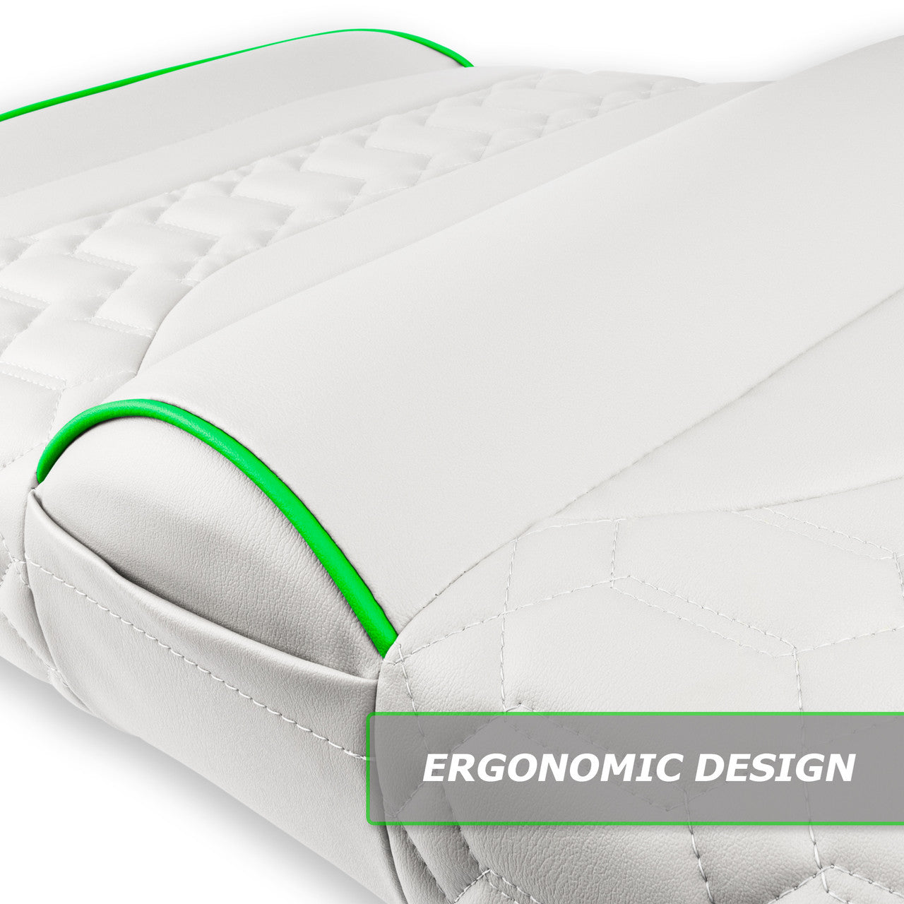 MODZ® FS2 Custom Front Seat - White Base - Choose Pattern and Accent Colors