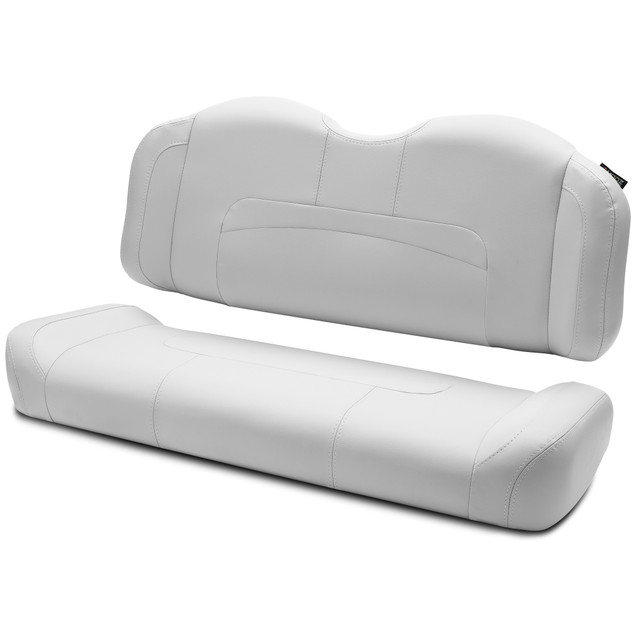 MODZ® RSC1 Top Stitch Rear Seat Cushion - White
