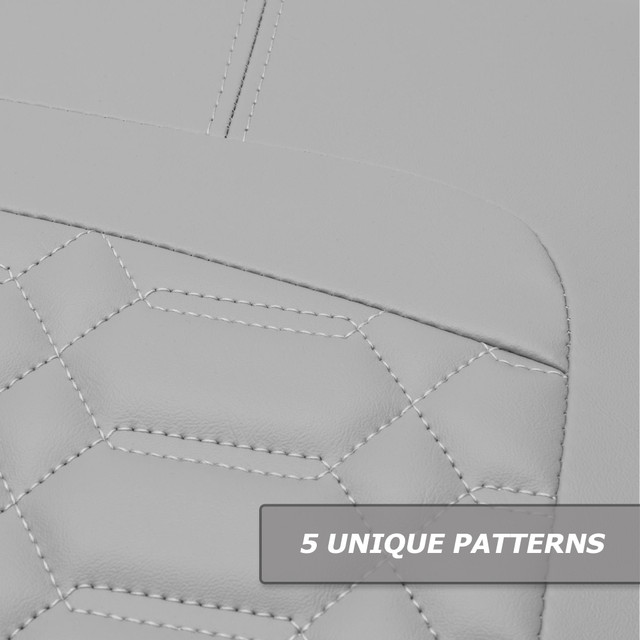 MODZ® RSC1 Top Stitch Rear Seat Cushion - Gray