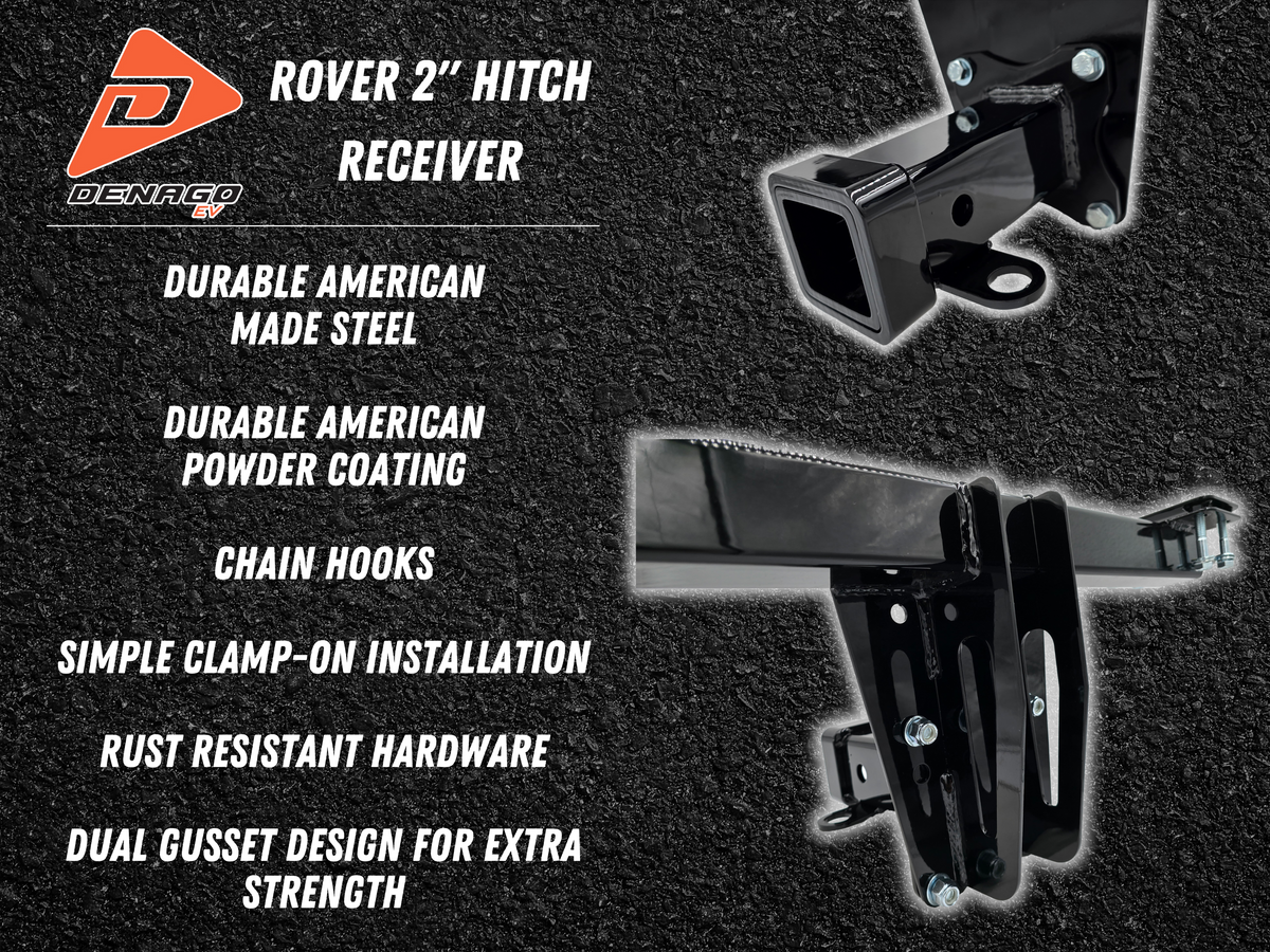 Denago Rover Adjustable 2" Hitch Receiver