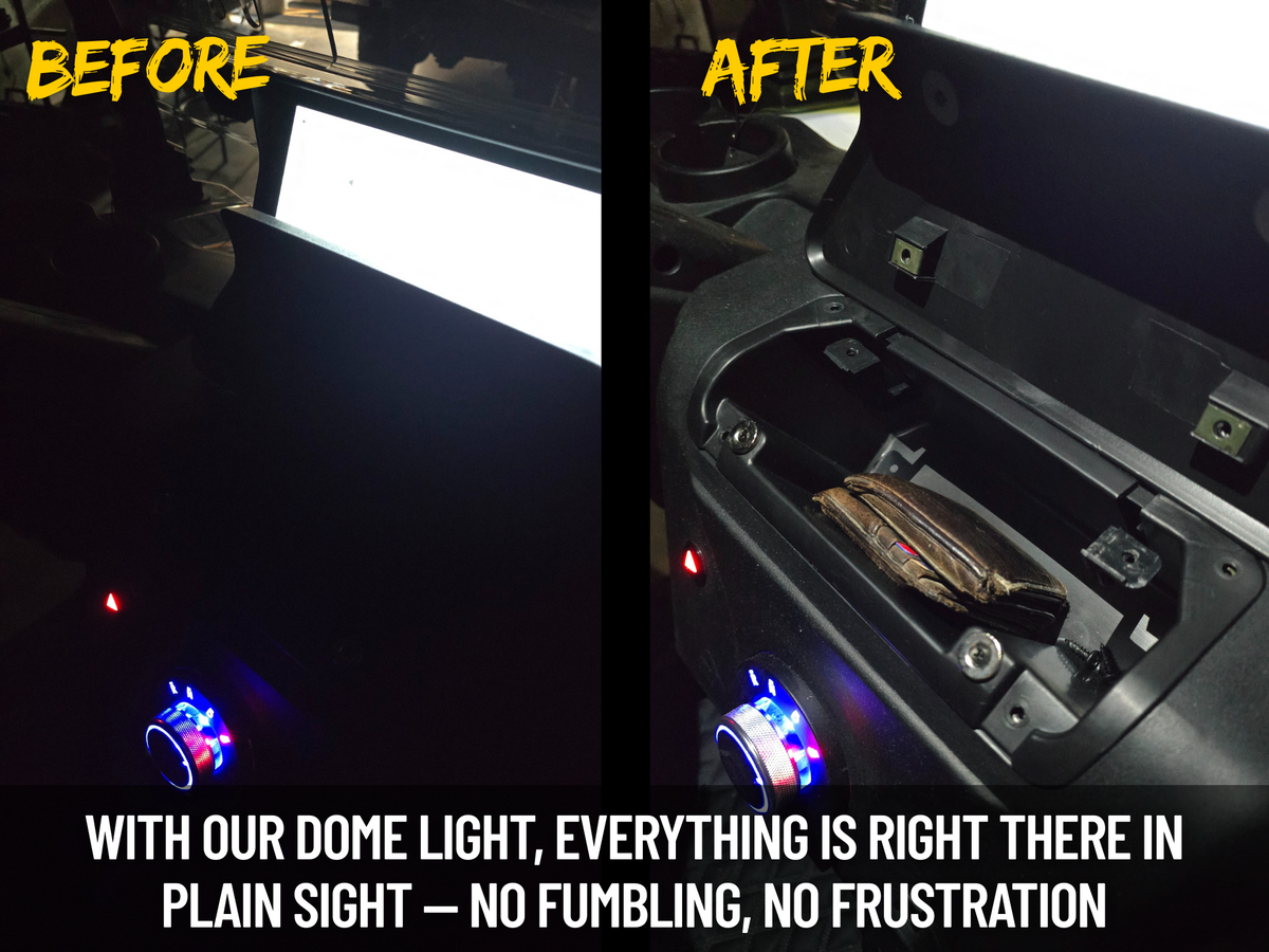 TEKO Overhead Storage Console + Dome Light (Trophy | Trophy Plus | Triumph)